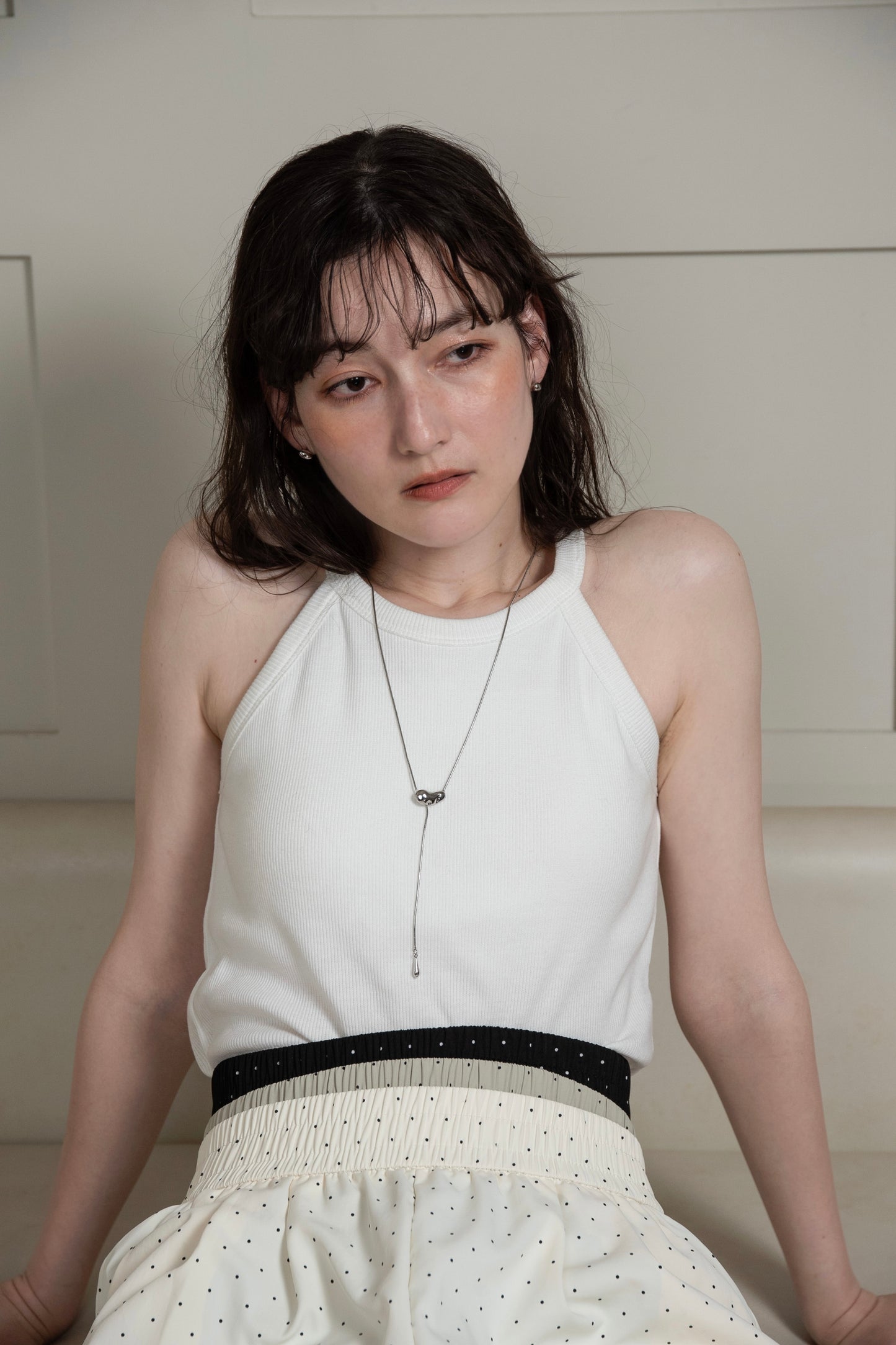 beans like adjust necklace