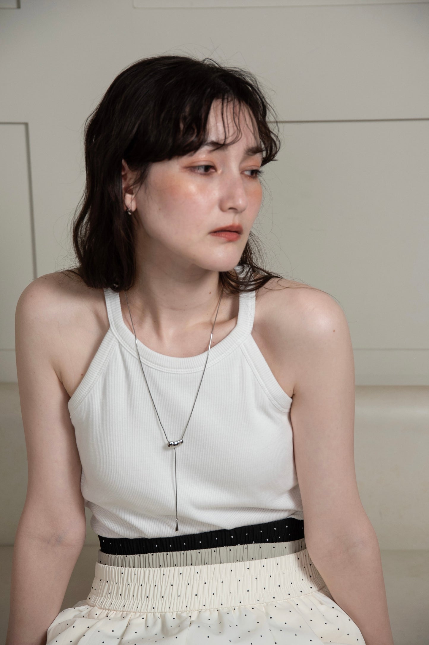beans like adjust necklace