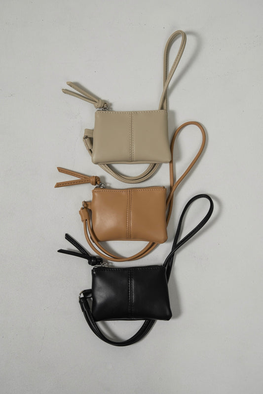 center stitch mini bag