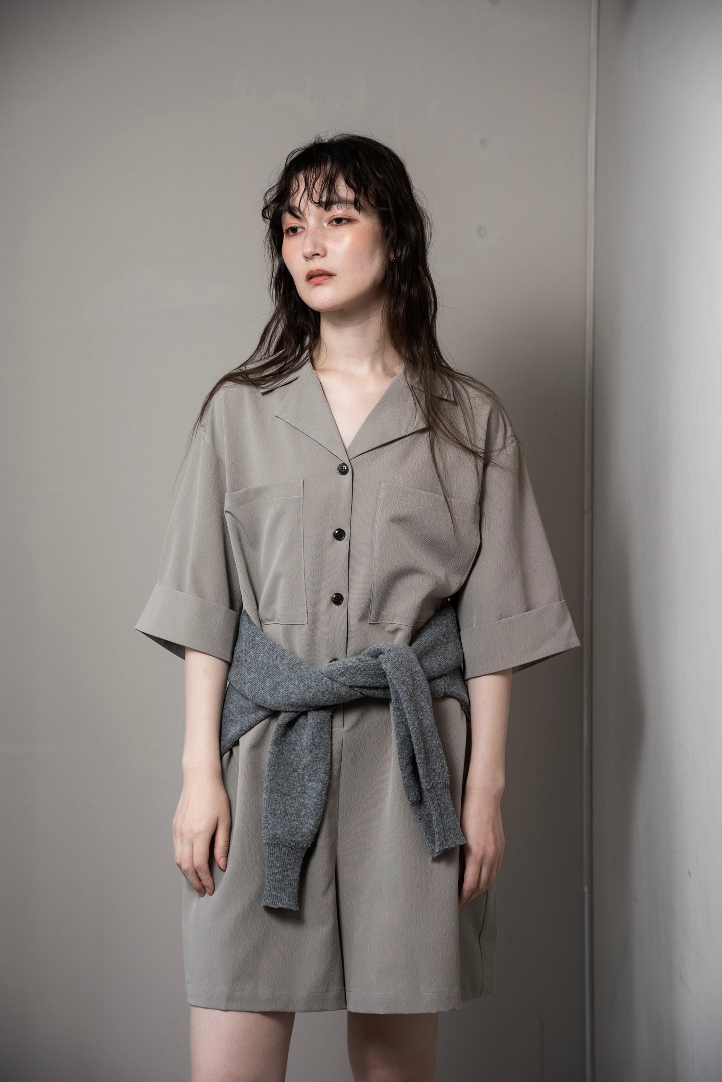 loose big pocket rompers