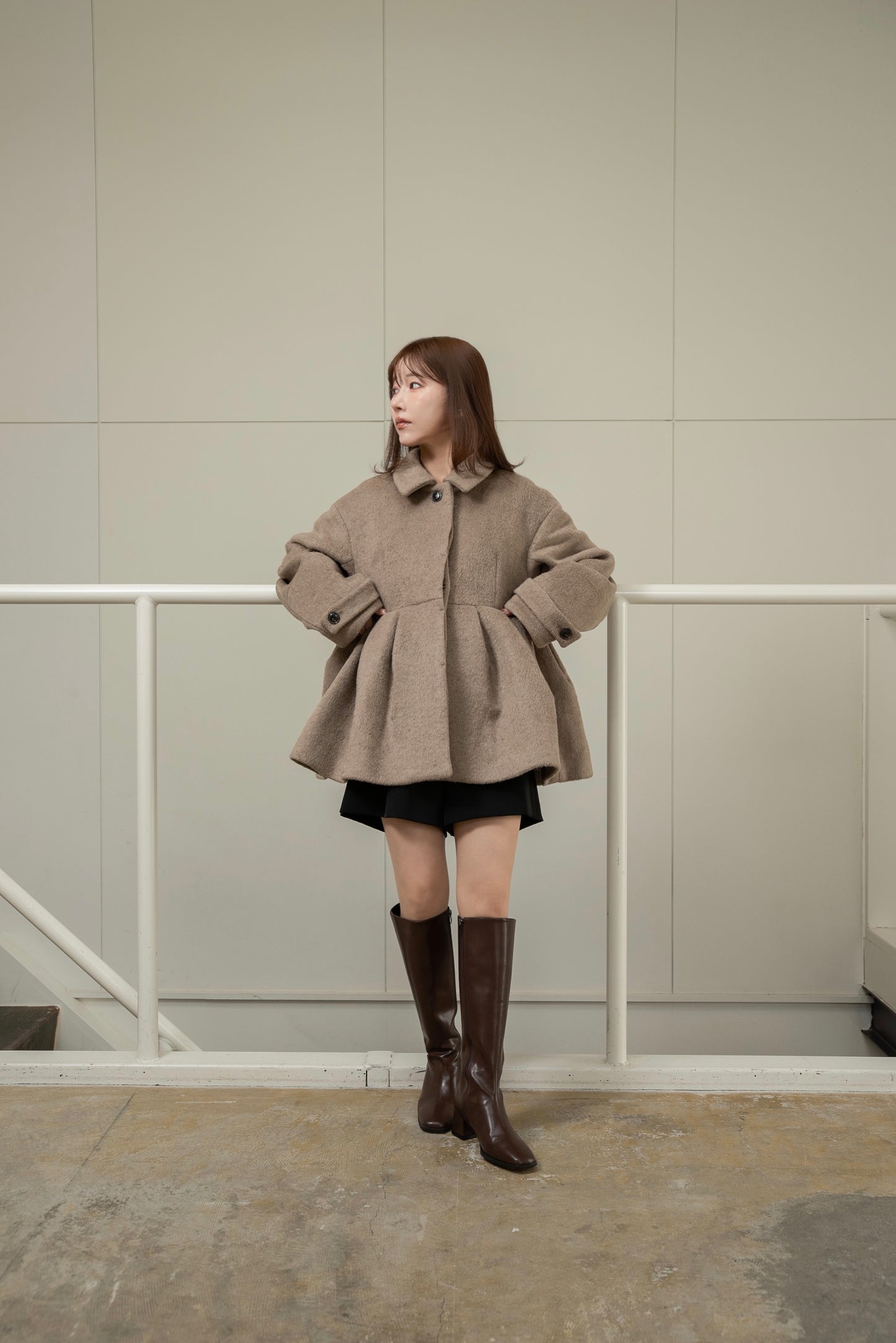 square toe long boots