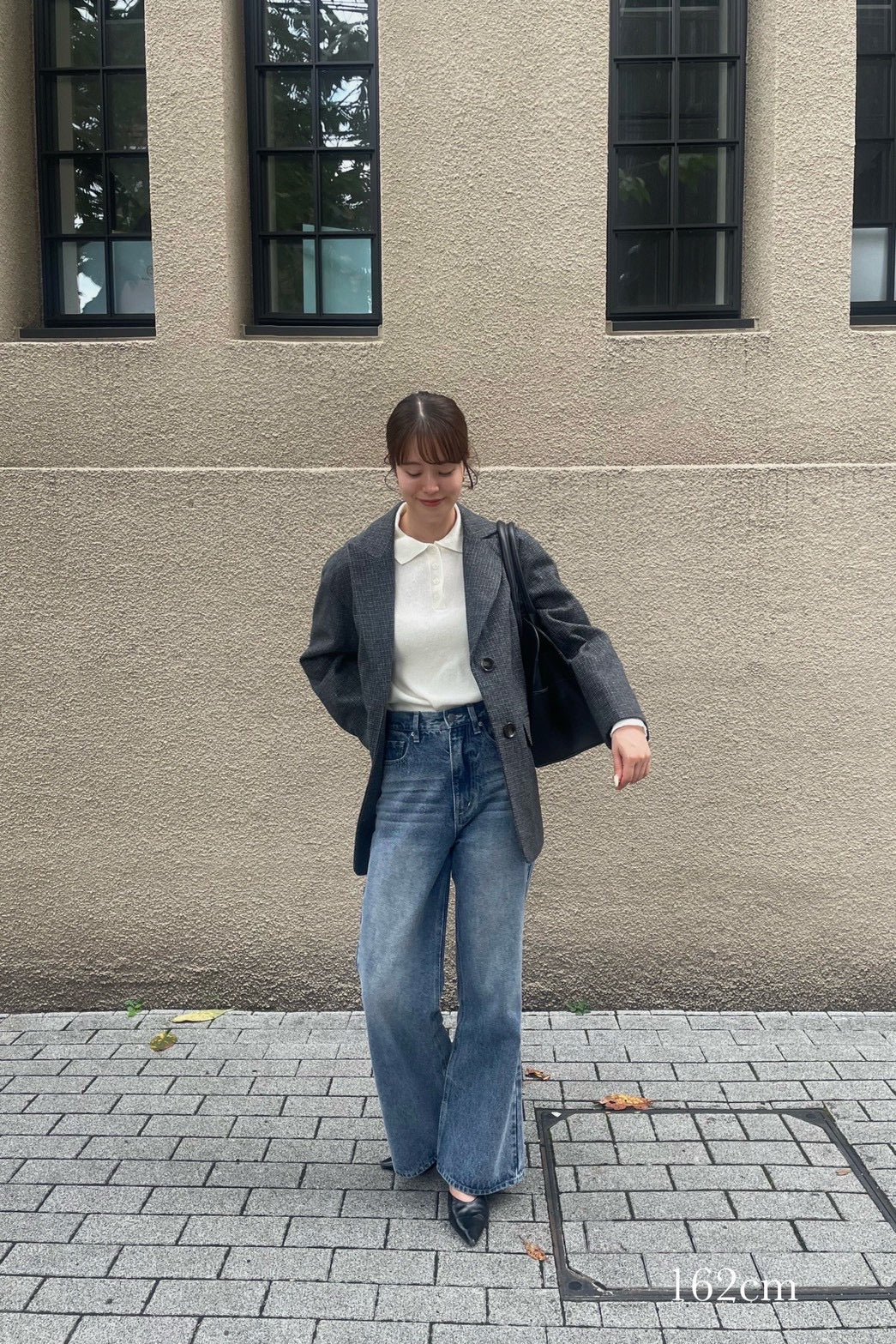 classic check jacket【I_am × kimina】