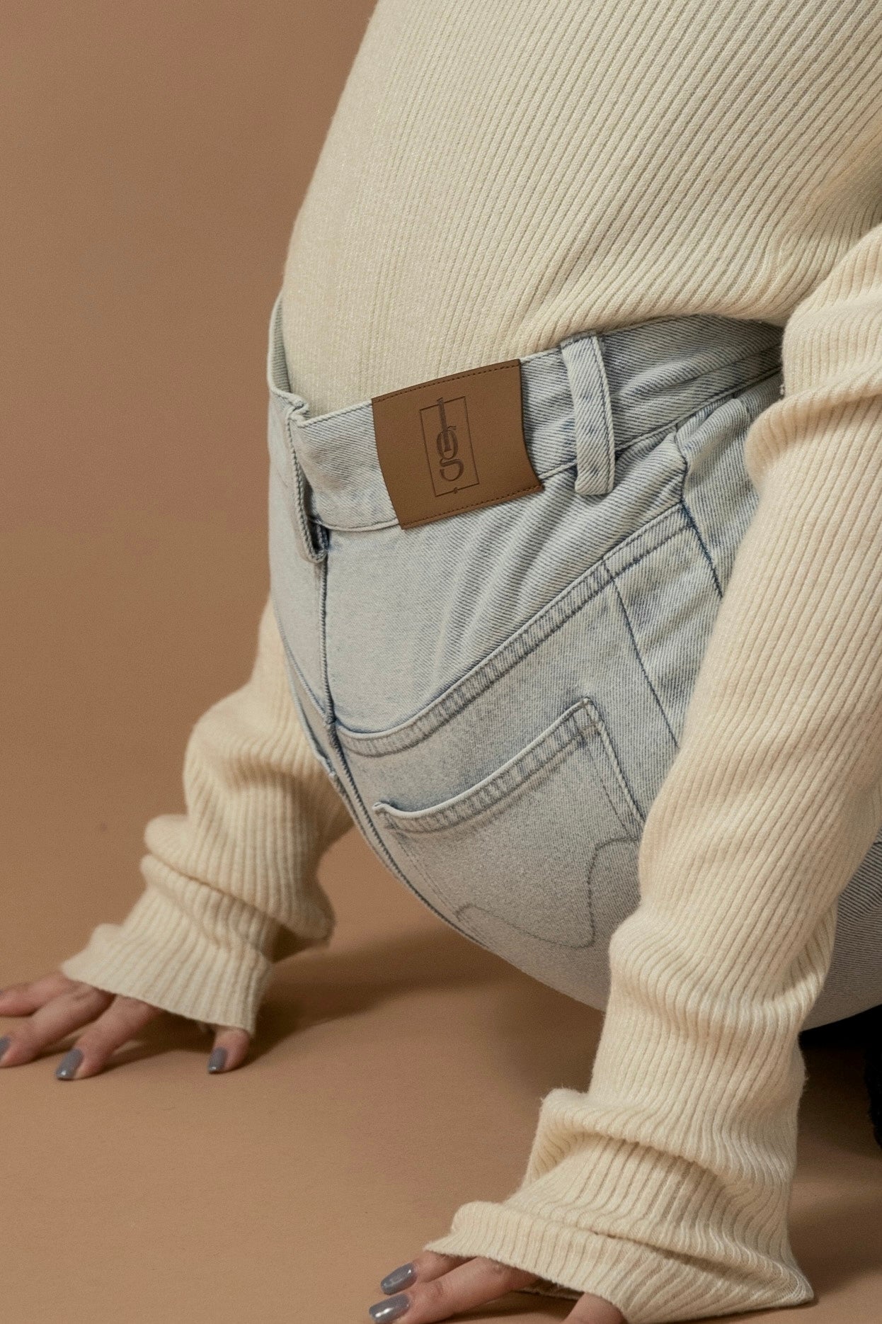 nuance wave lawgy patch denim