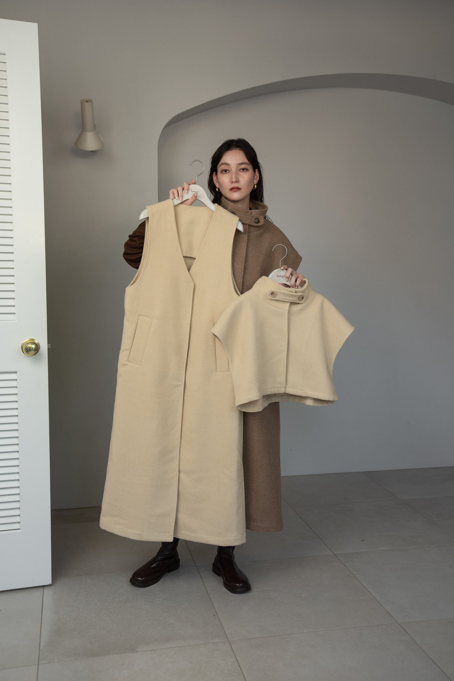 arrange design vest outer