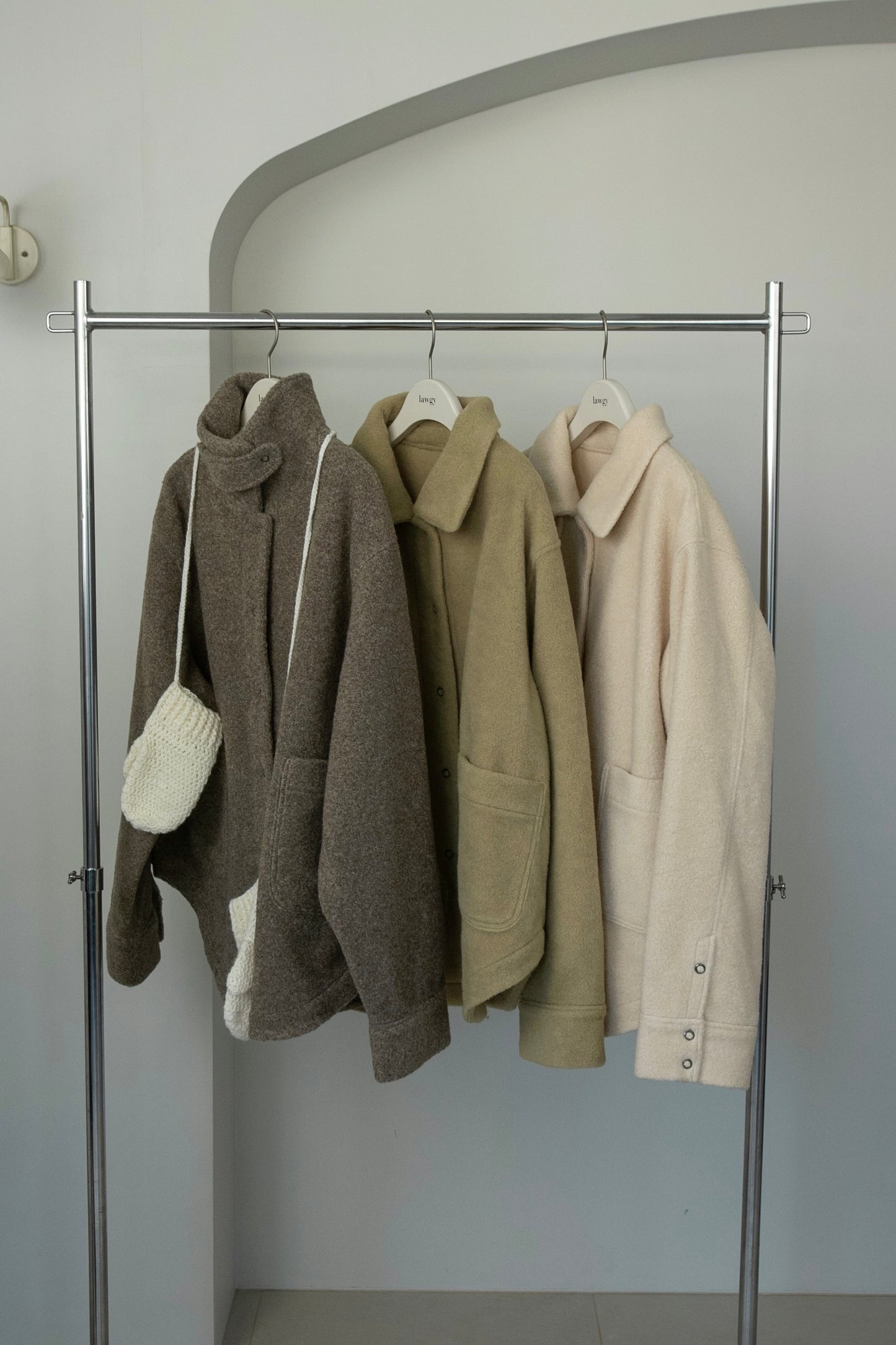 collar arrange midi outer