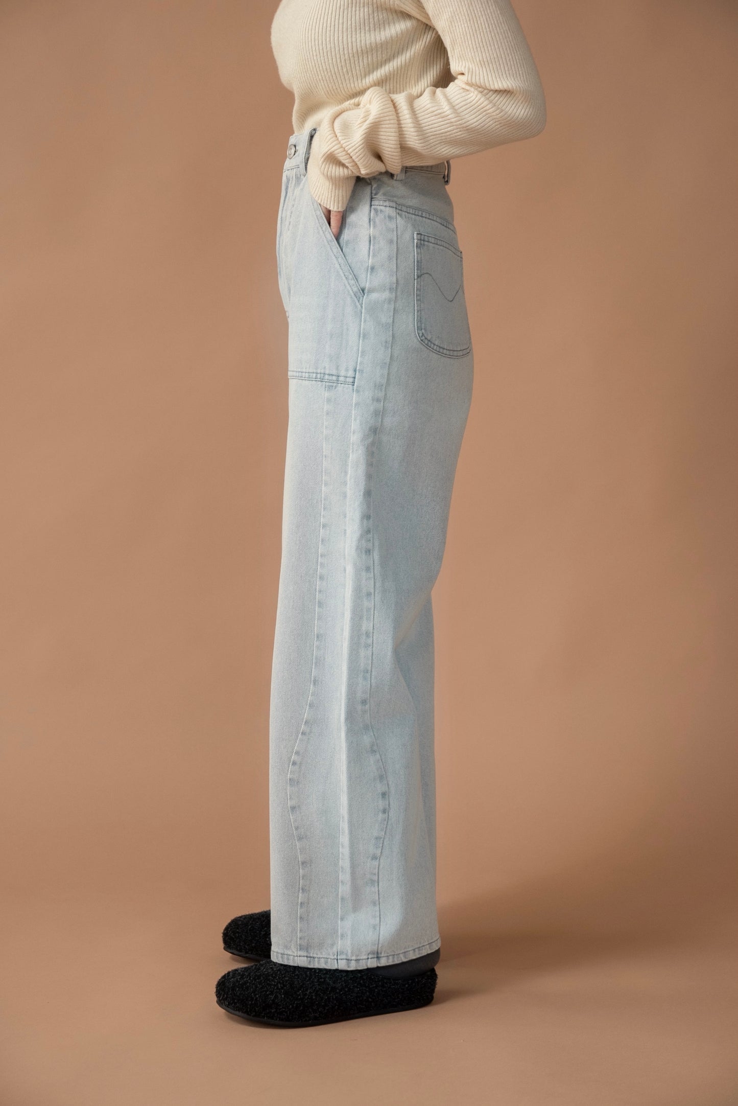 nuance wave lawgy patch denim