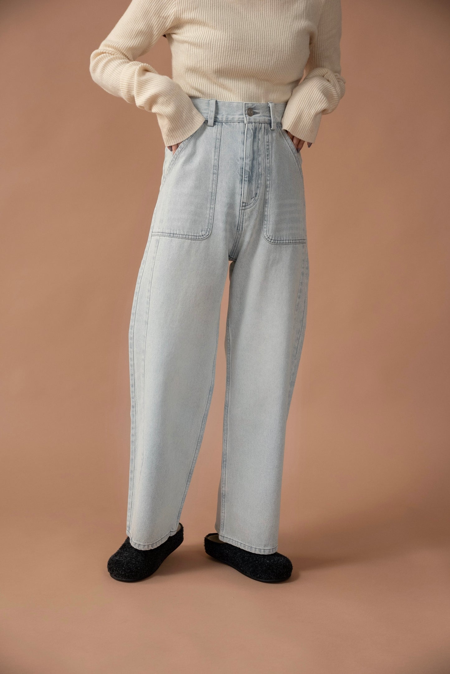 nuance wave lawgy patch denim