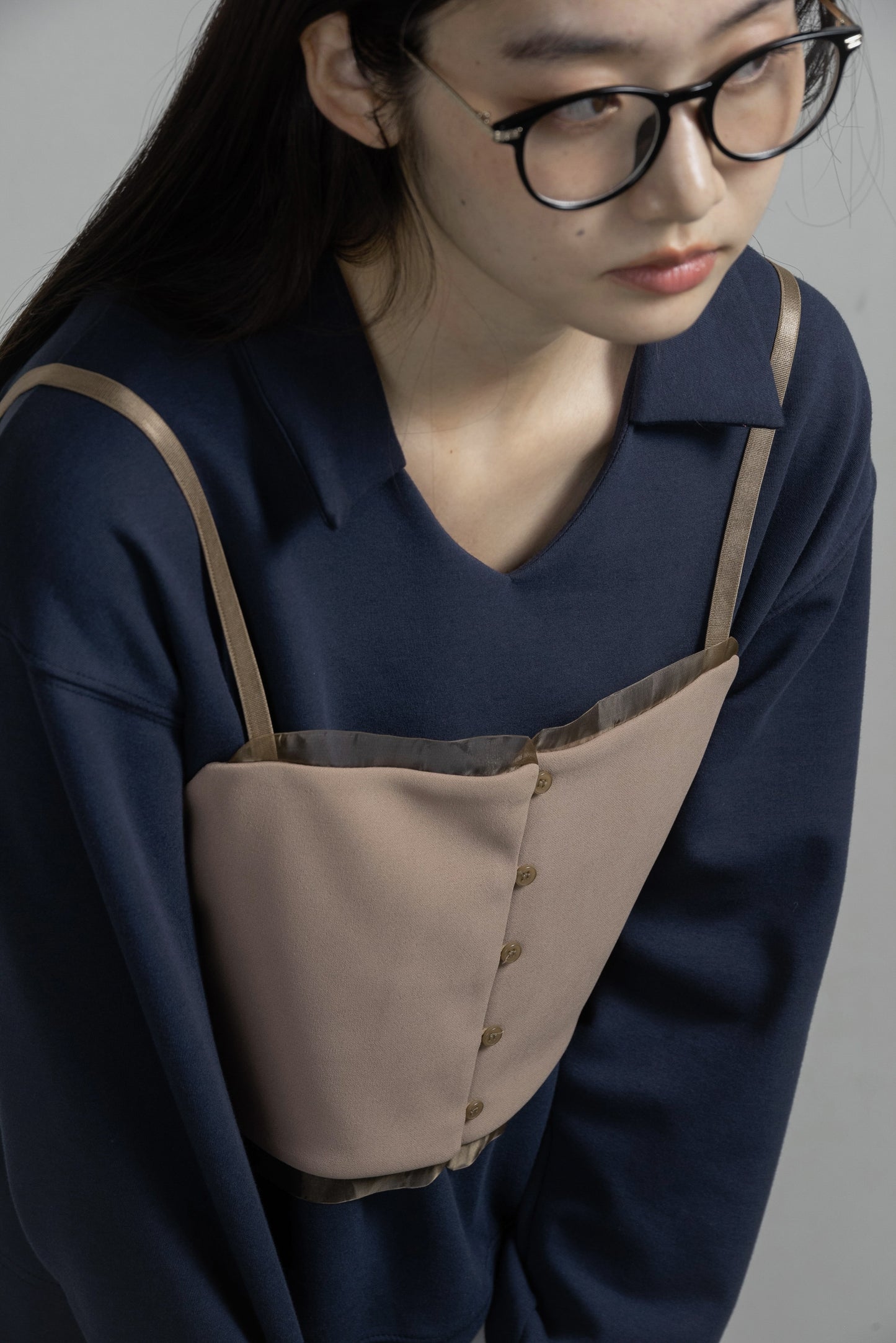 collar neck relaxed fit pullover