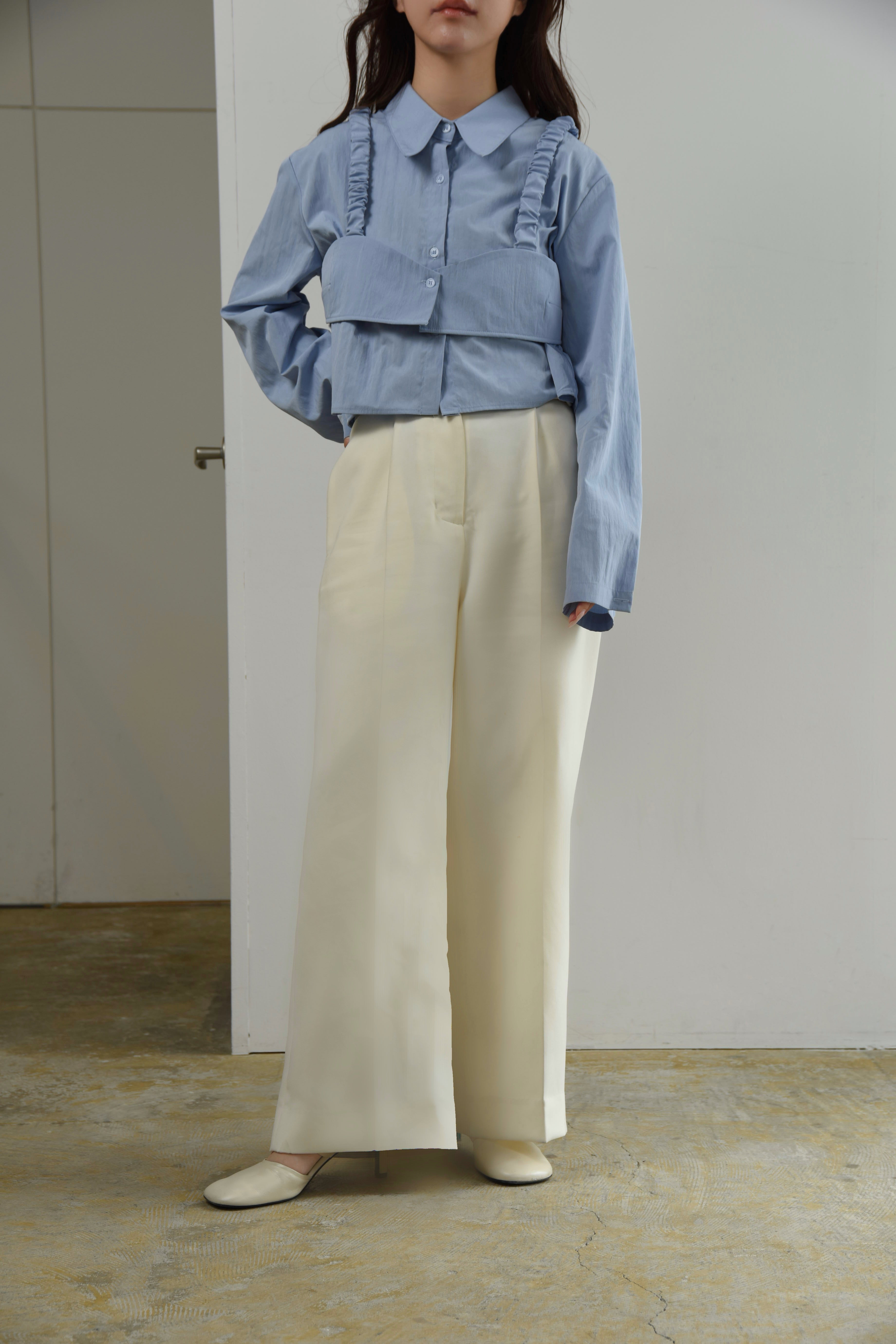 パンツ i_am belted pants belted pants / ベルテッドパンツ（その他パンツ）｜I_am