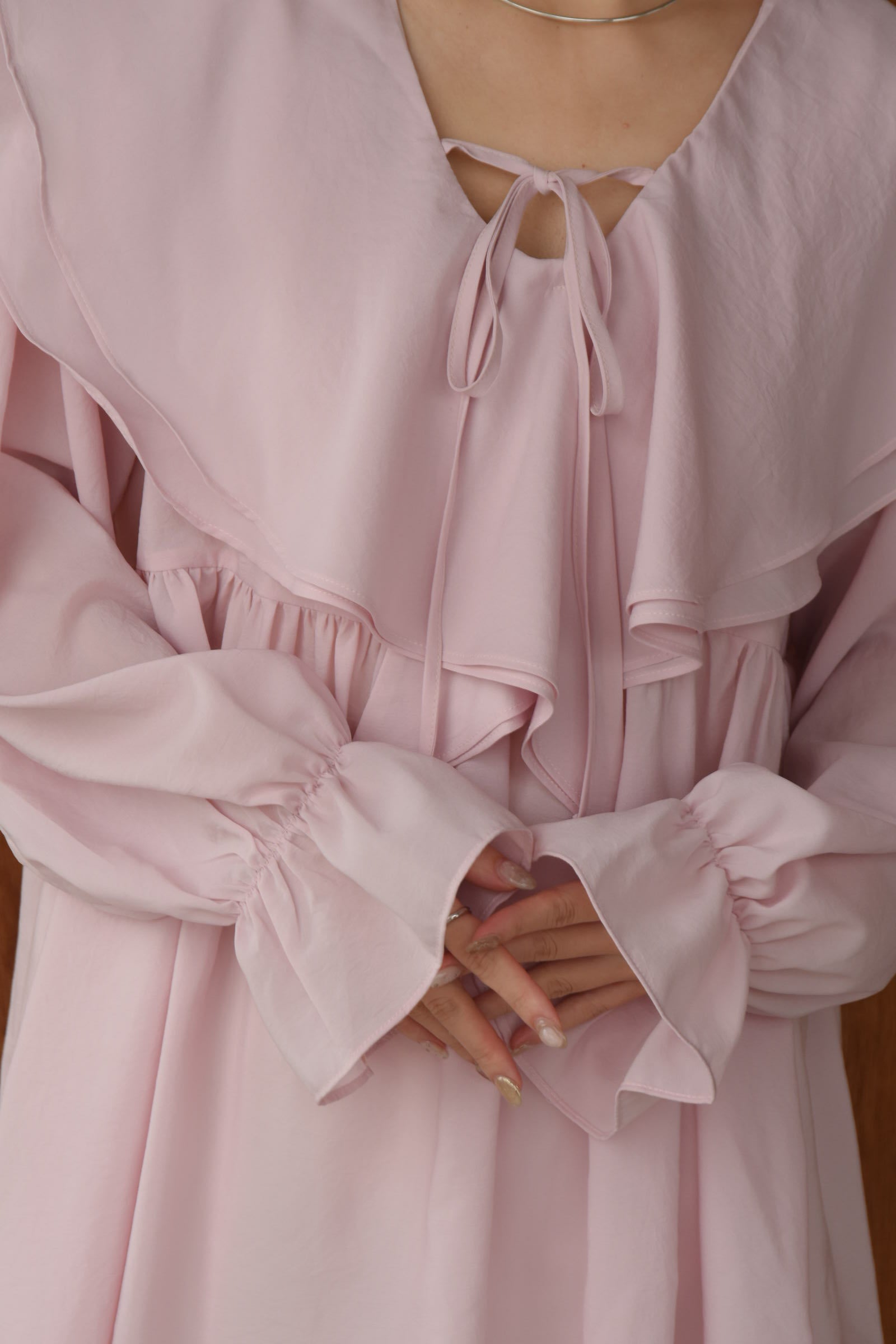 flare ribbon volume blouse – eim online（エイム オンライン）