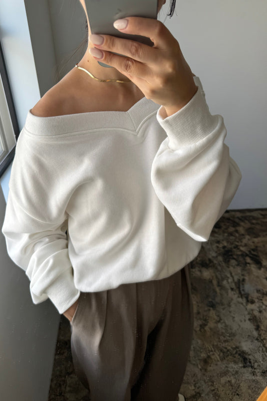 2way off shoulder pullover