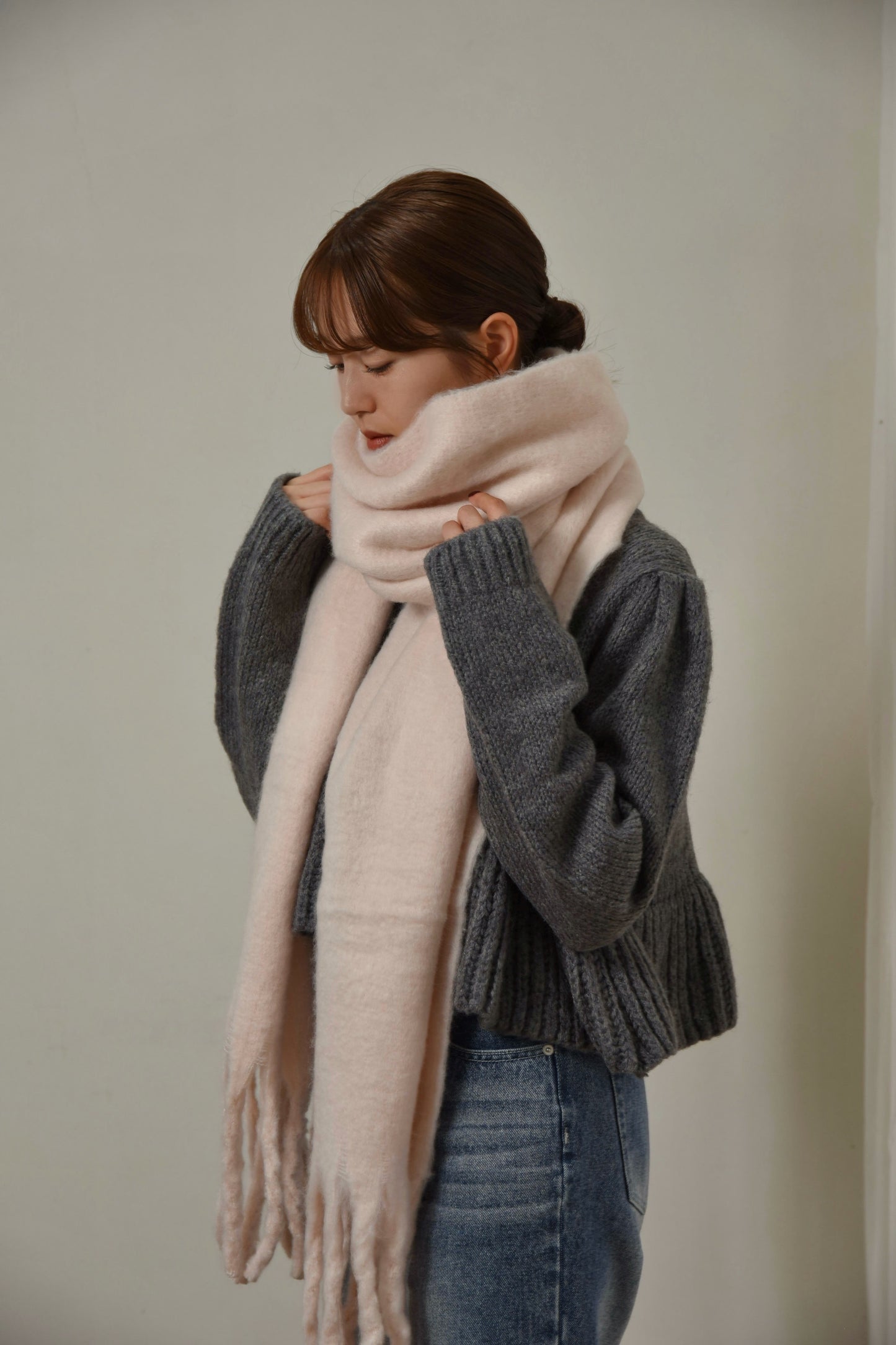 soft brushed volume muffler