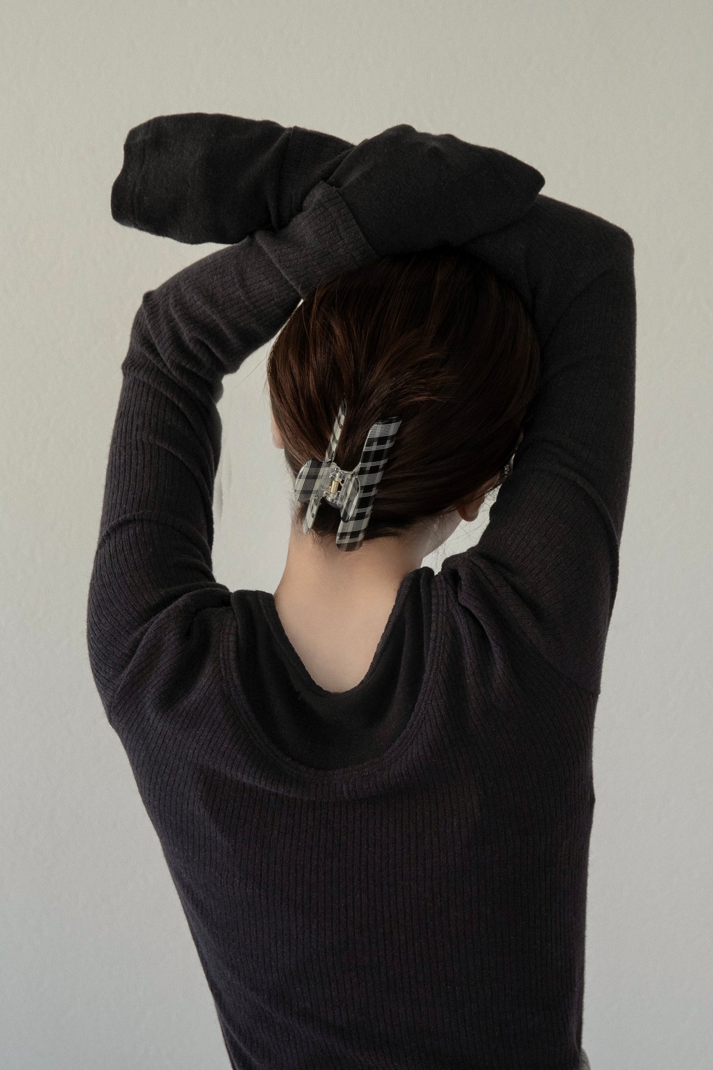 crew neck like layered pattern tops