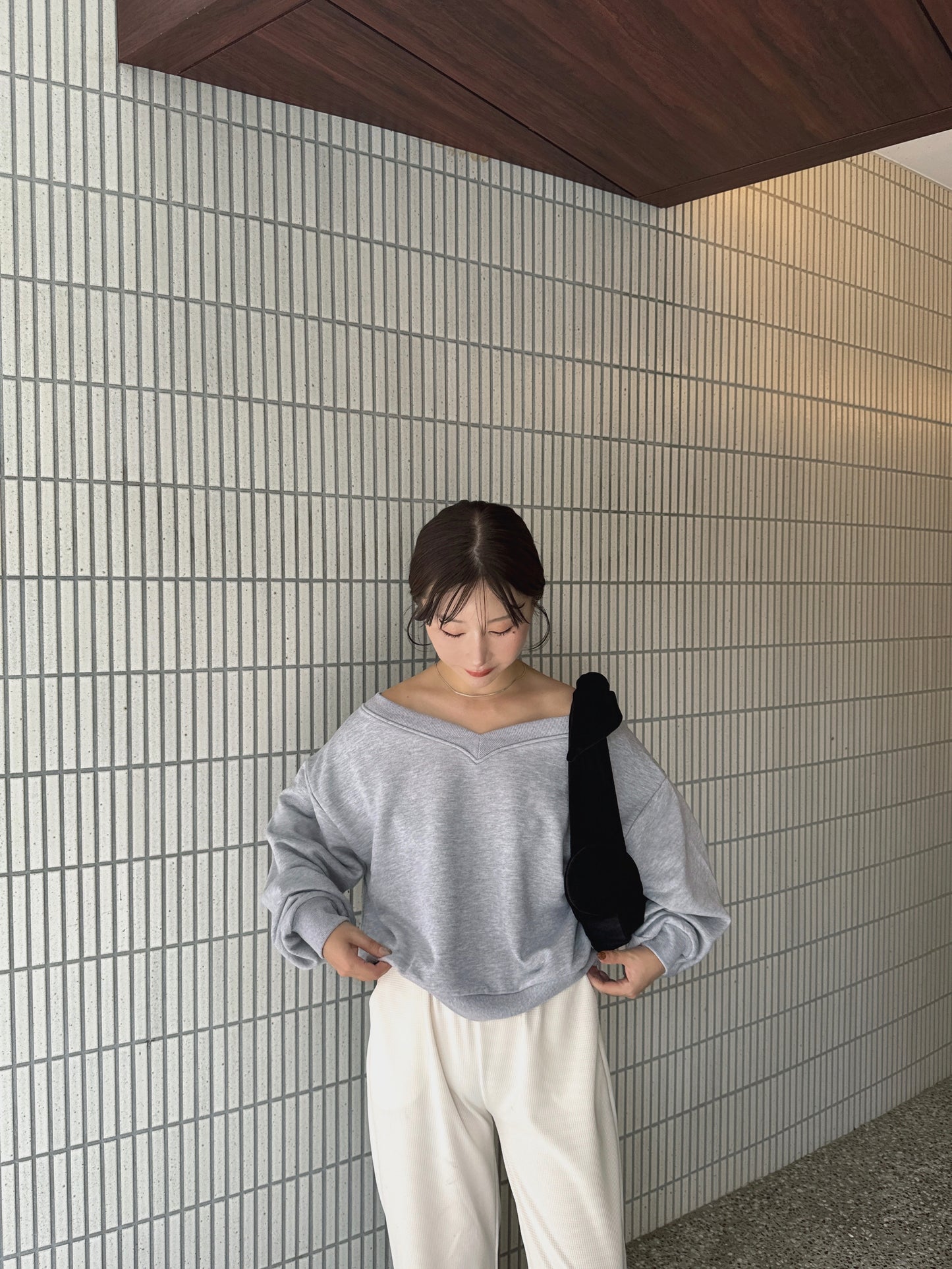 2way off shoulder pullover