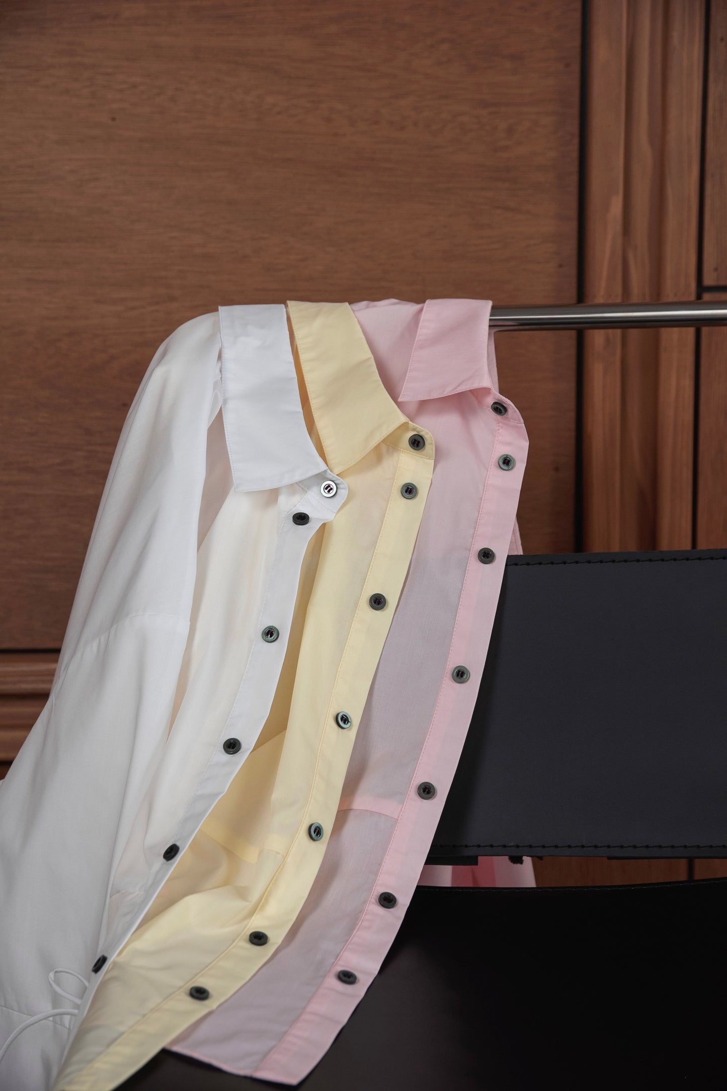 flare sleeve arrange shirt