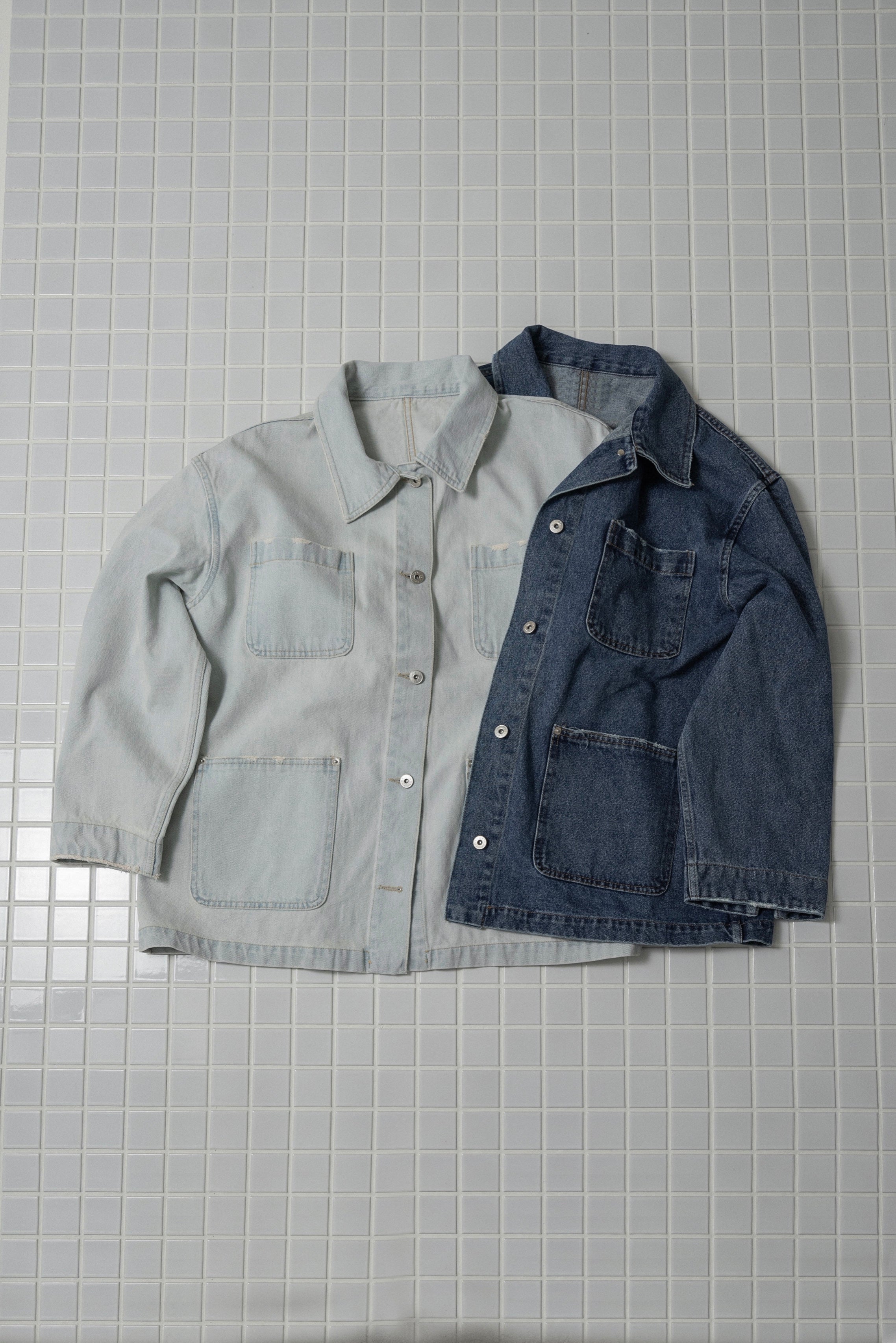 mixed pocket denim jacket – eim online（エイム オンライン）