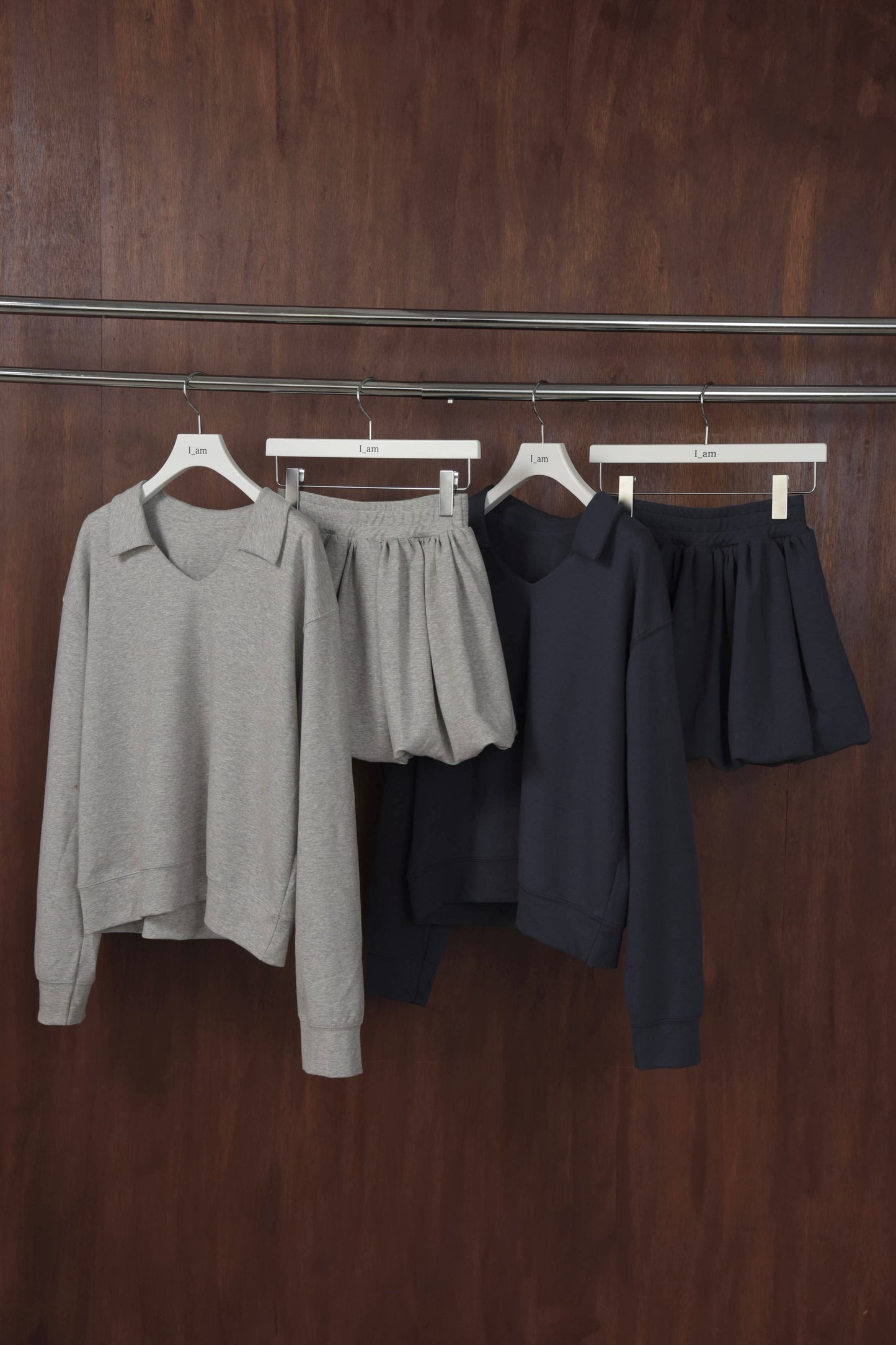 collar neck relaxed fit pullover