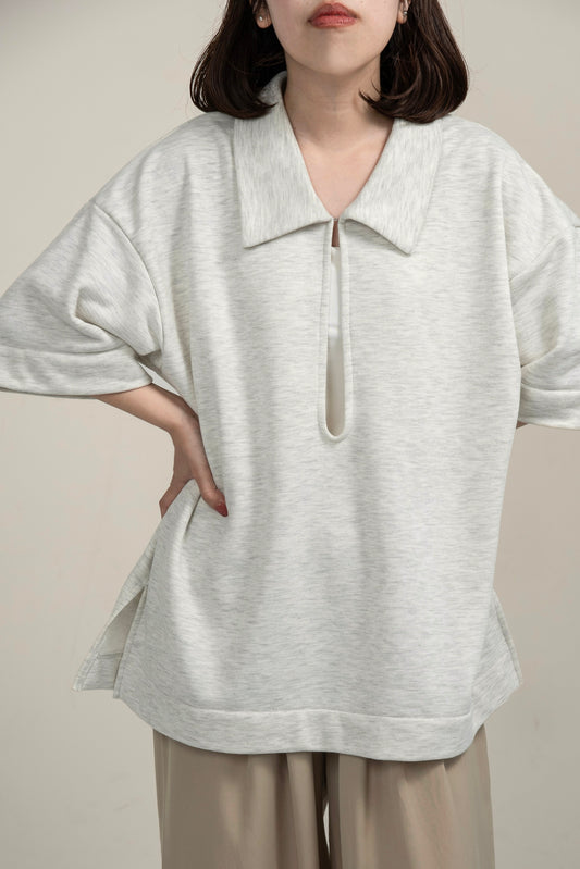 over size polo like tops