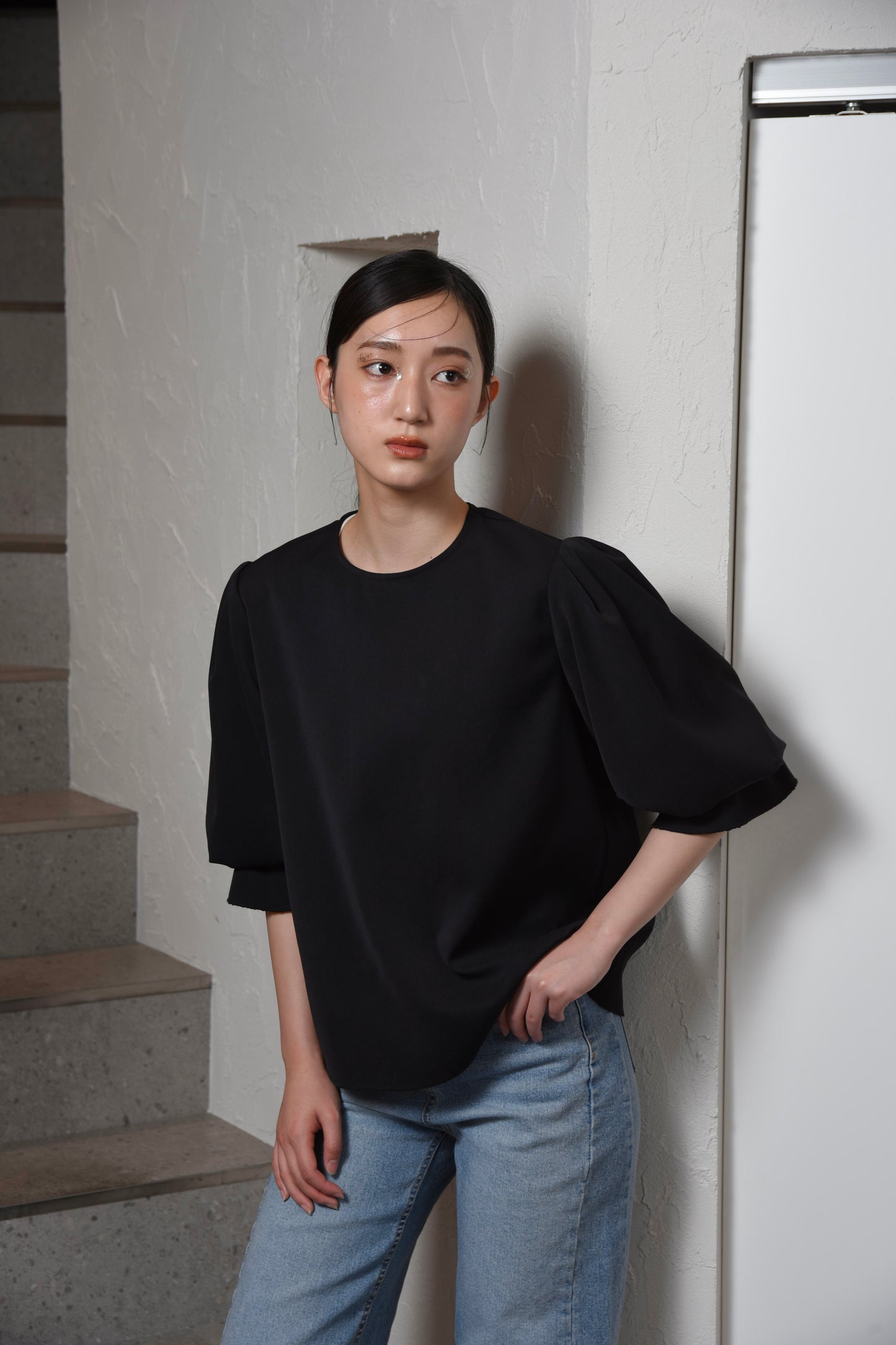 candy sleeve blouse