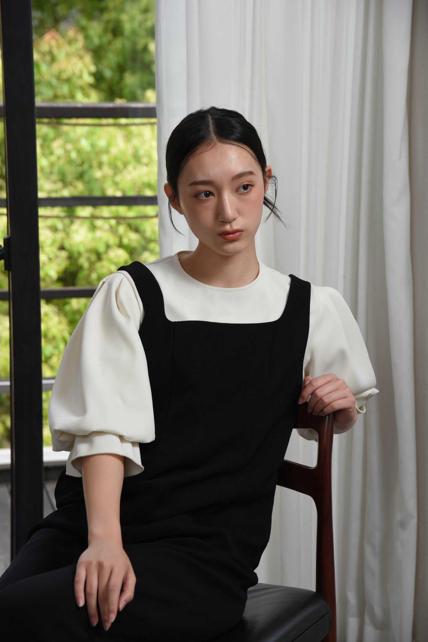 candy sleeve blouse