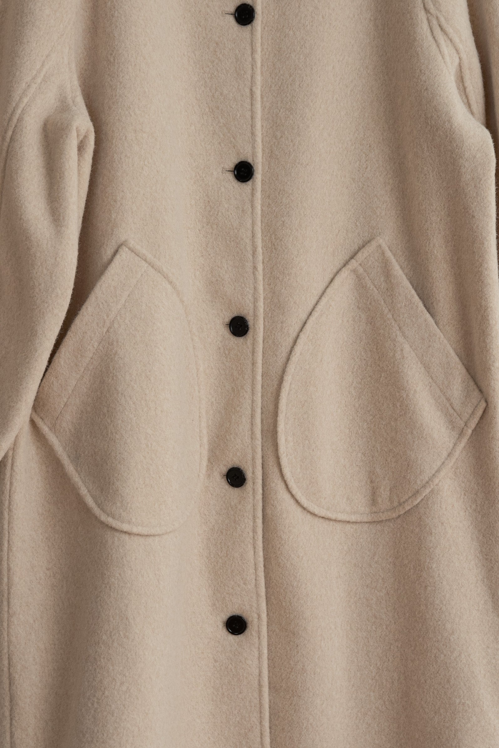 pocket point stand neck coat – eim online（エイム オンライン）
