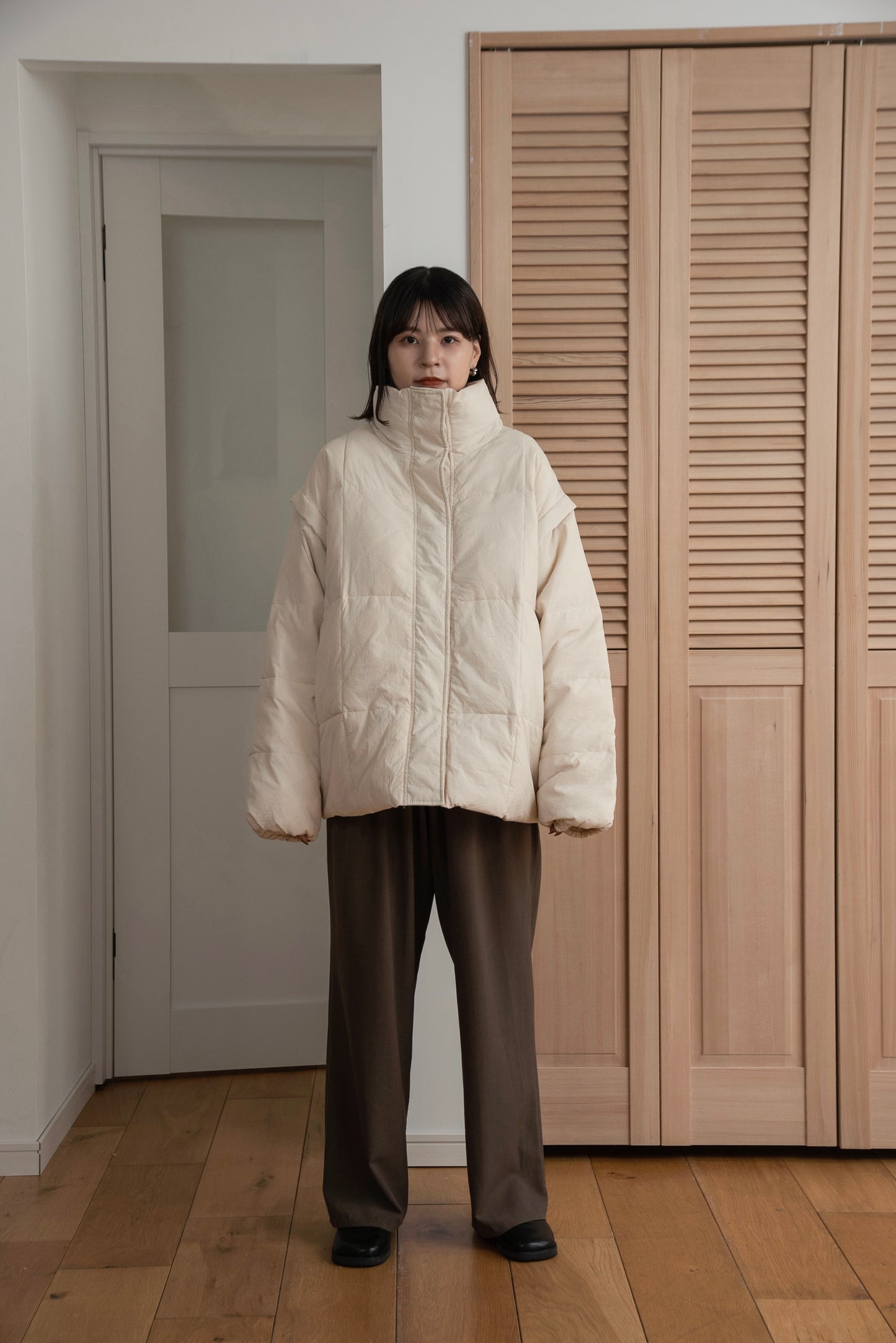 sleeve detachable quilting outer