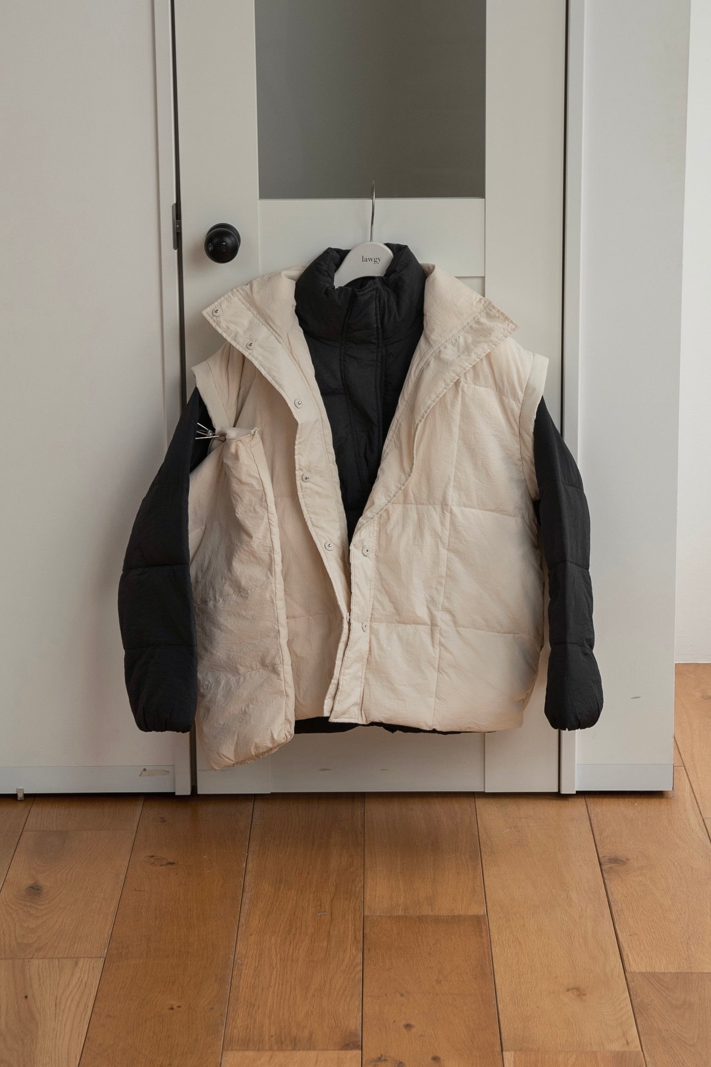 sleeve detachable quilting outer