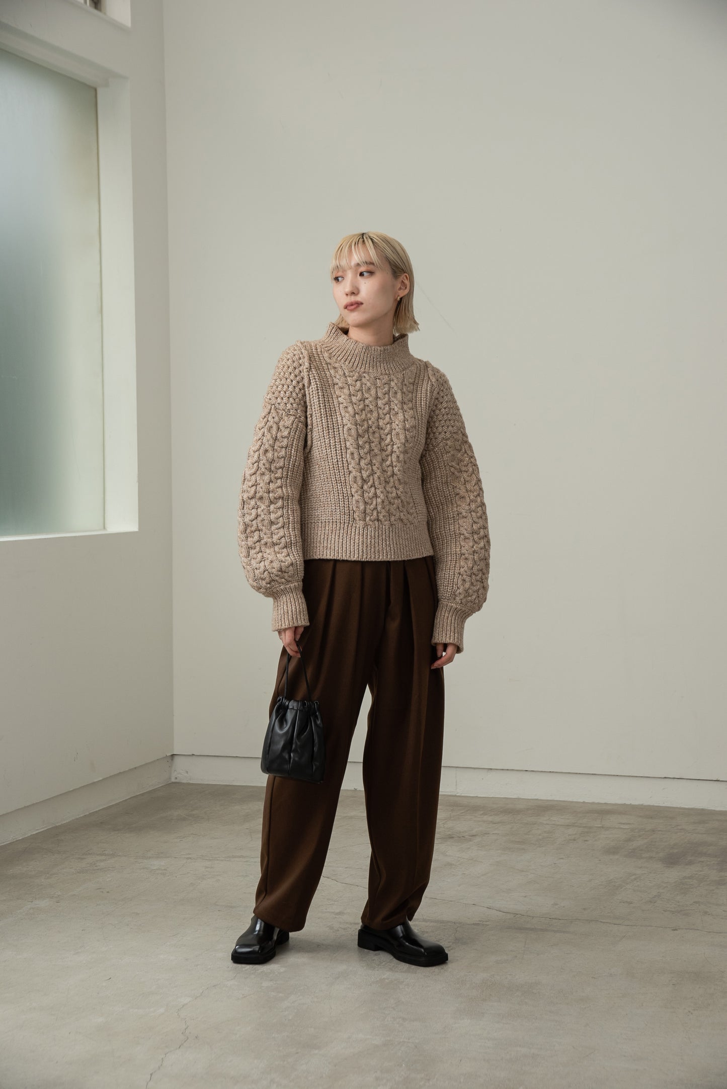 cable mix volume knit
