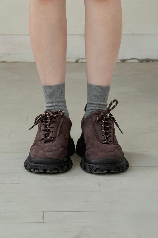 asymmetry design dad sneaker