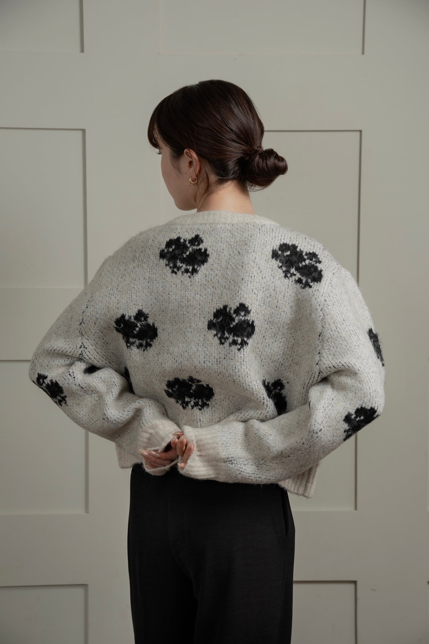 flower nuance cardigan