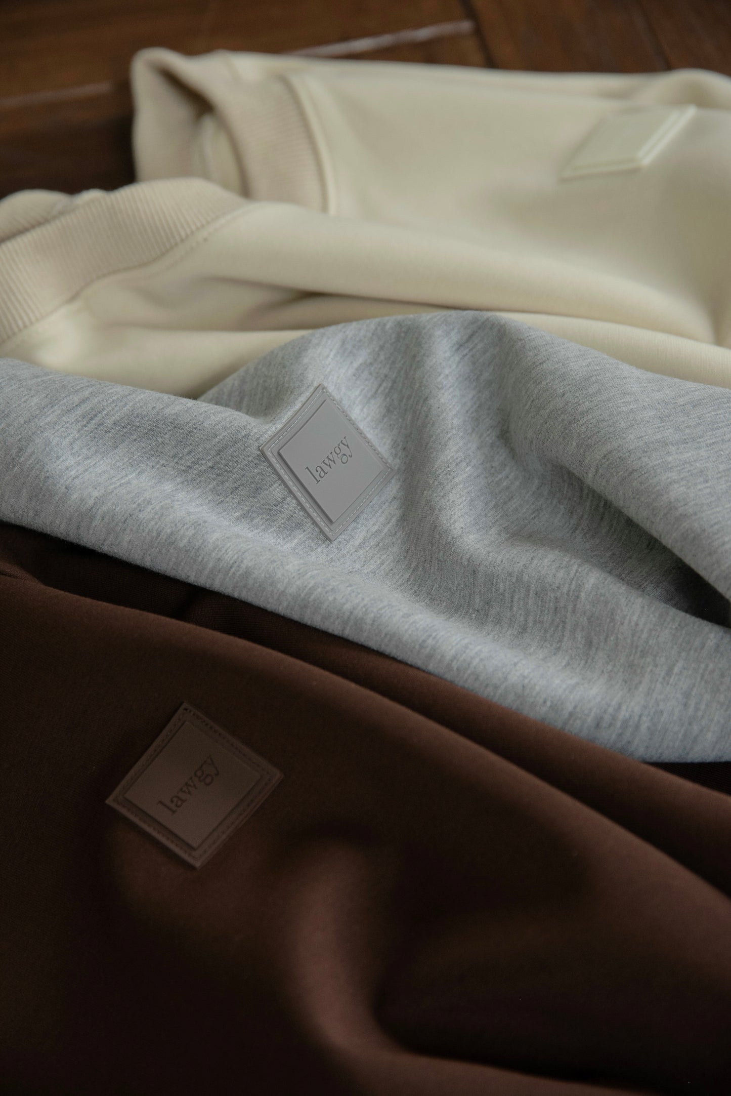 lawgy original logo patch sweat