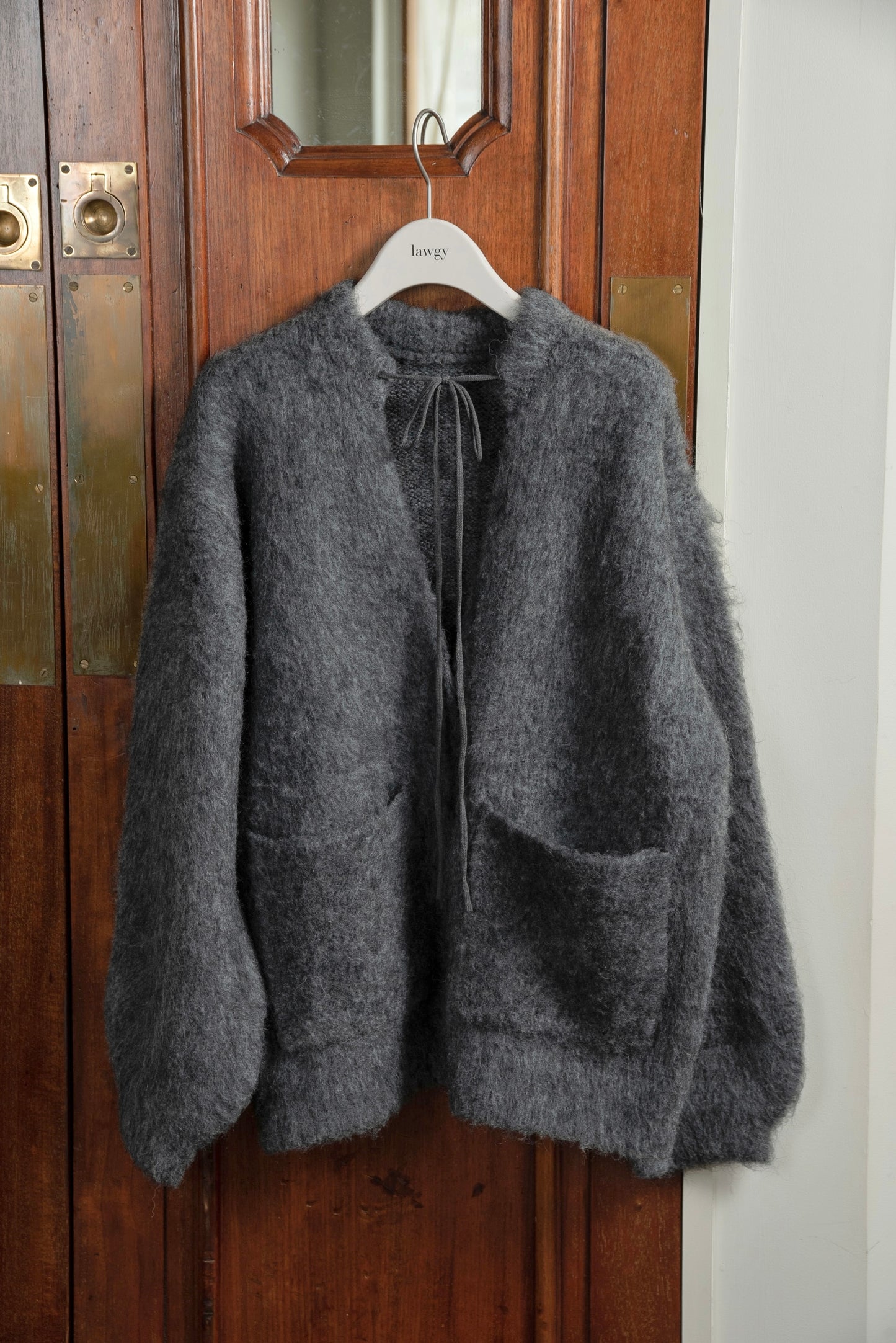 fluffy soft touch knit cardigan