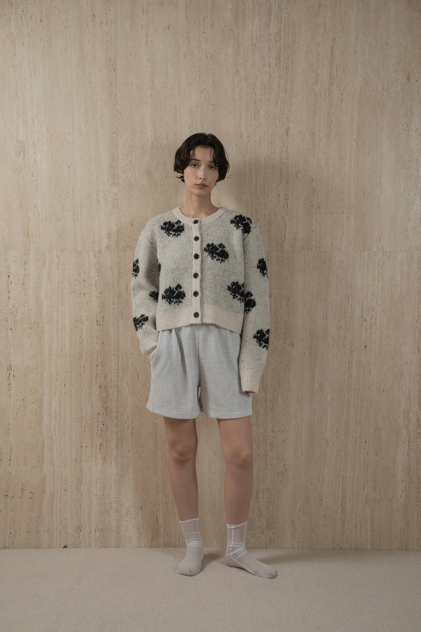 flower nuance cardigan