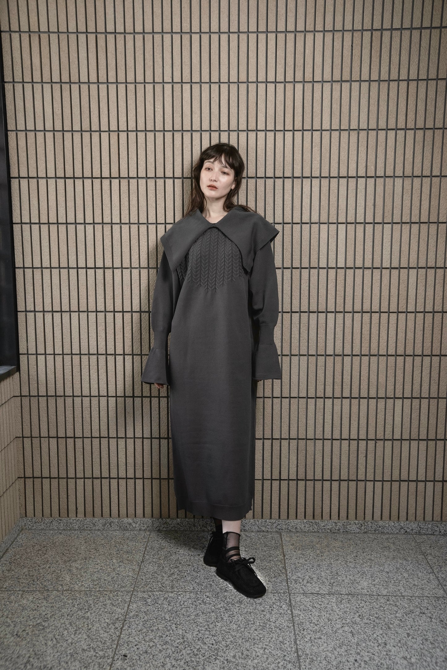 big collar cuffs flare op