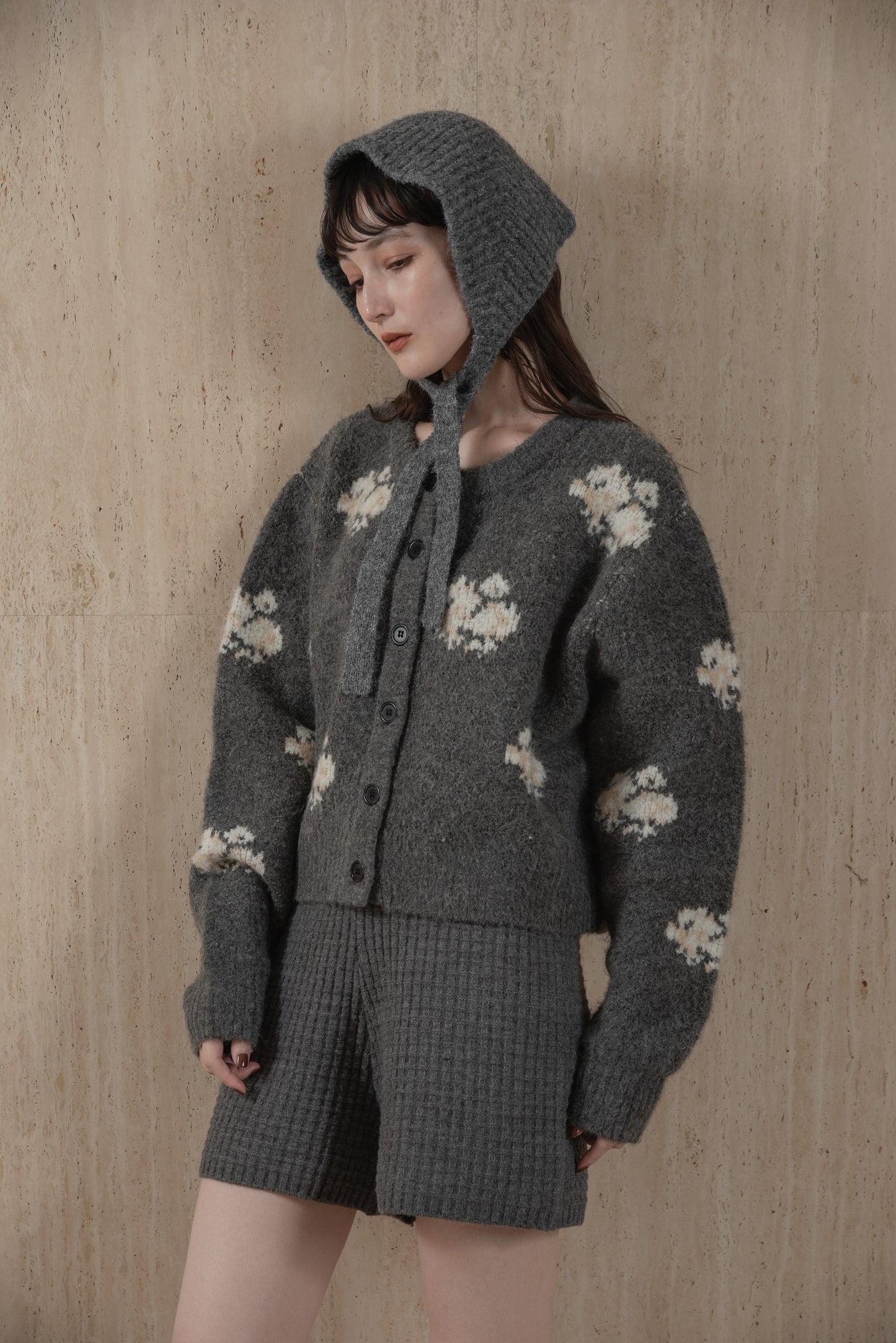flower nuance cardigan