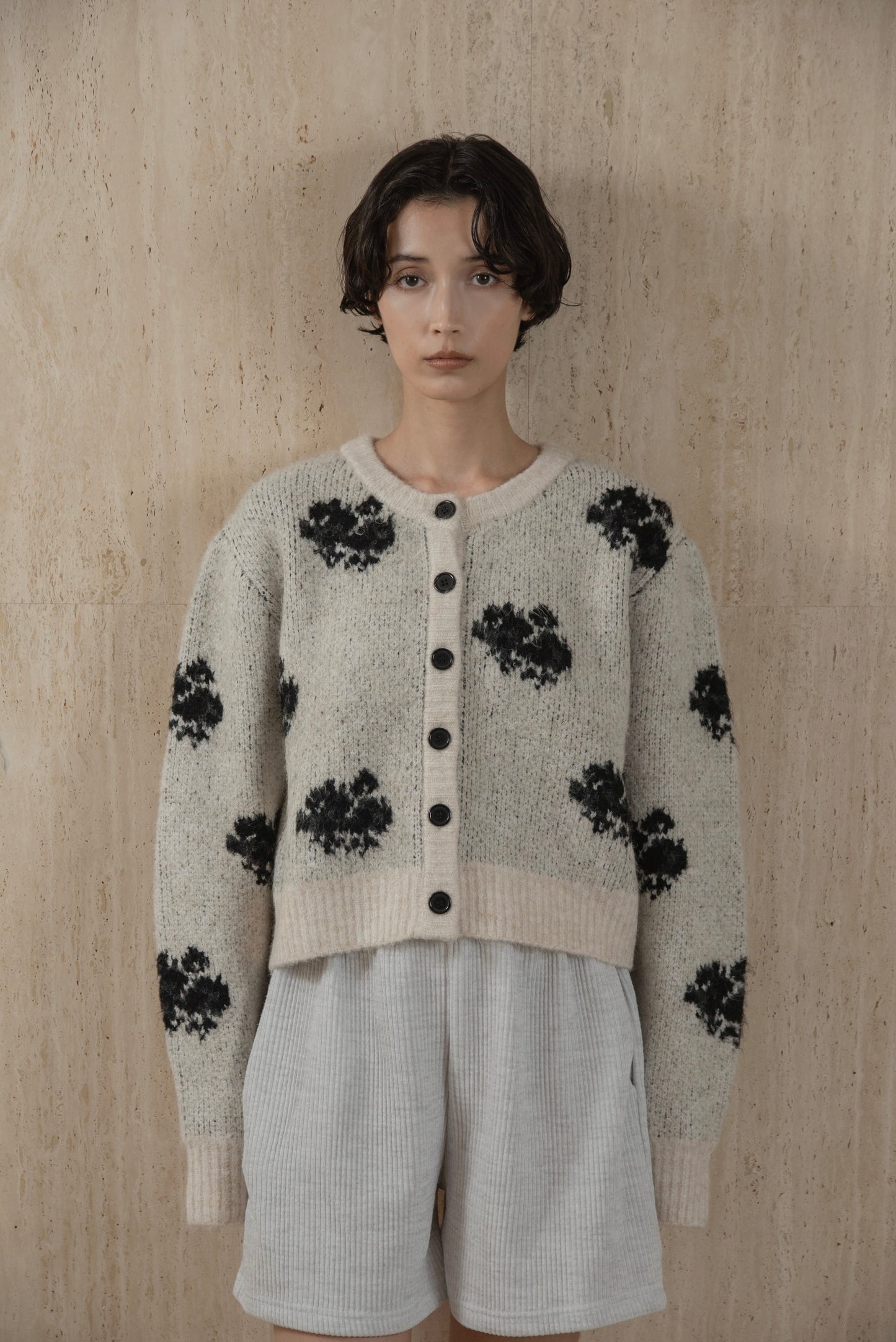 flower nuance cardigan
