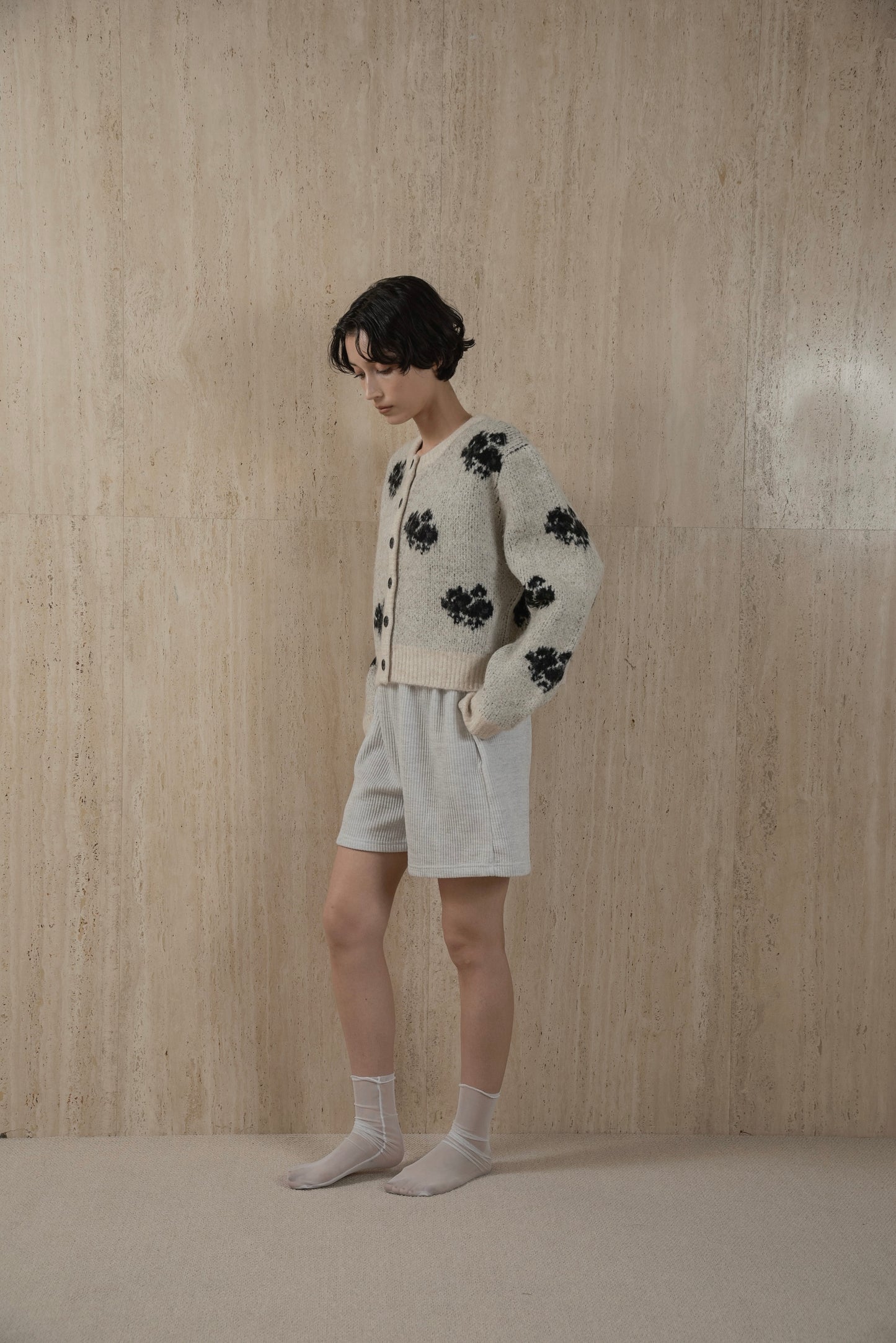 flower nuance cardigan