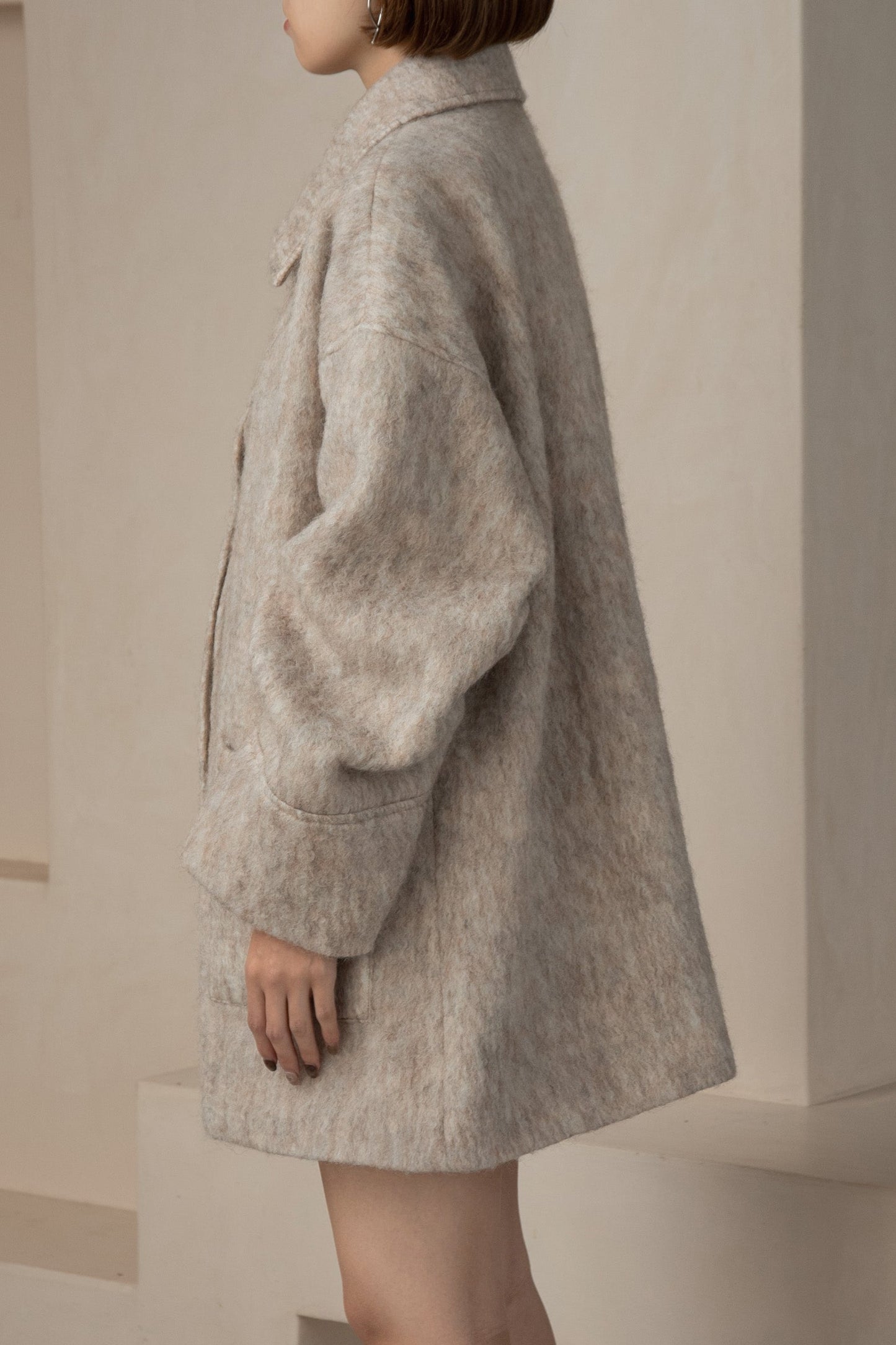 shaggy midi outer