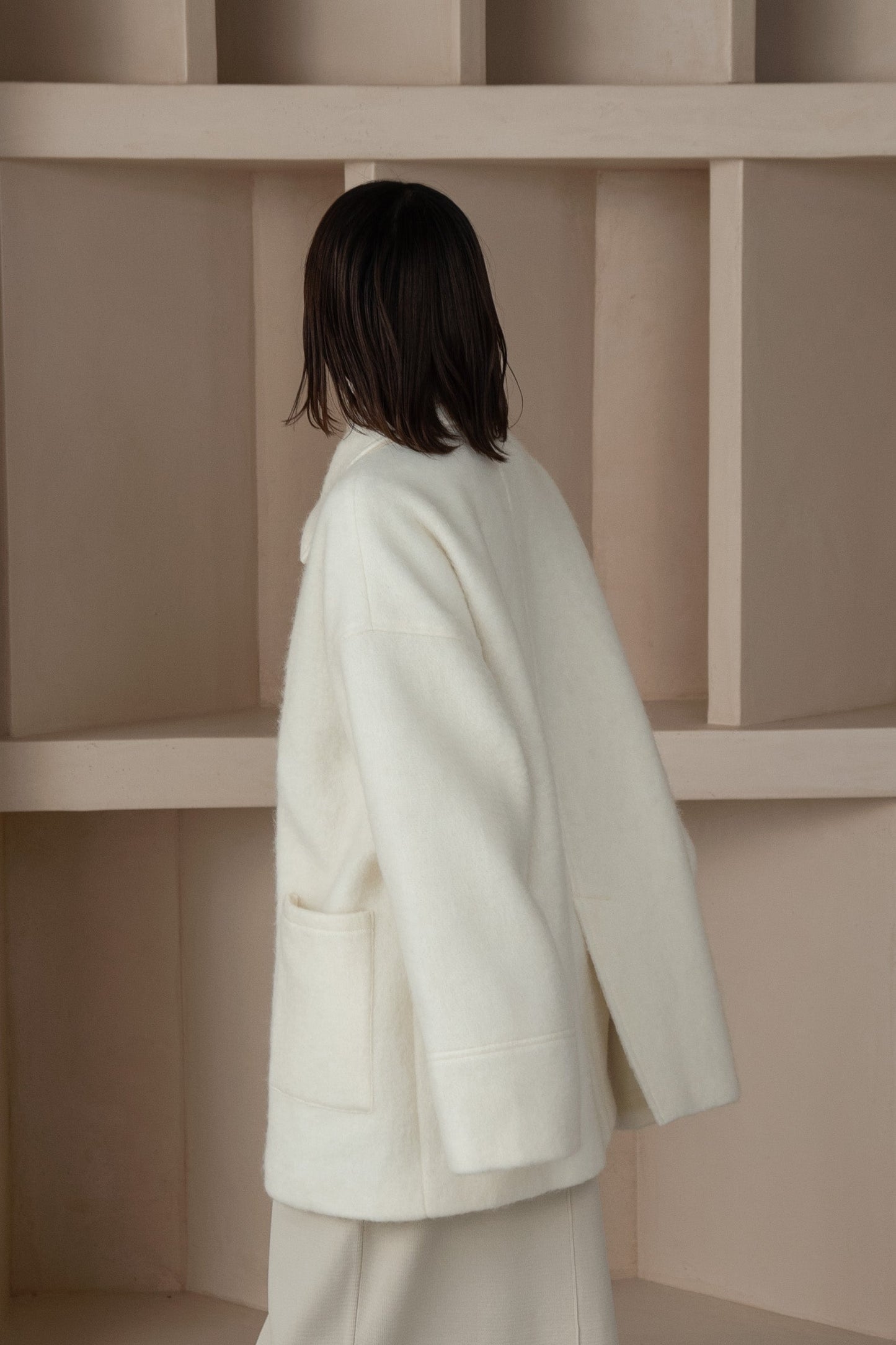 shaggy midi outer