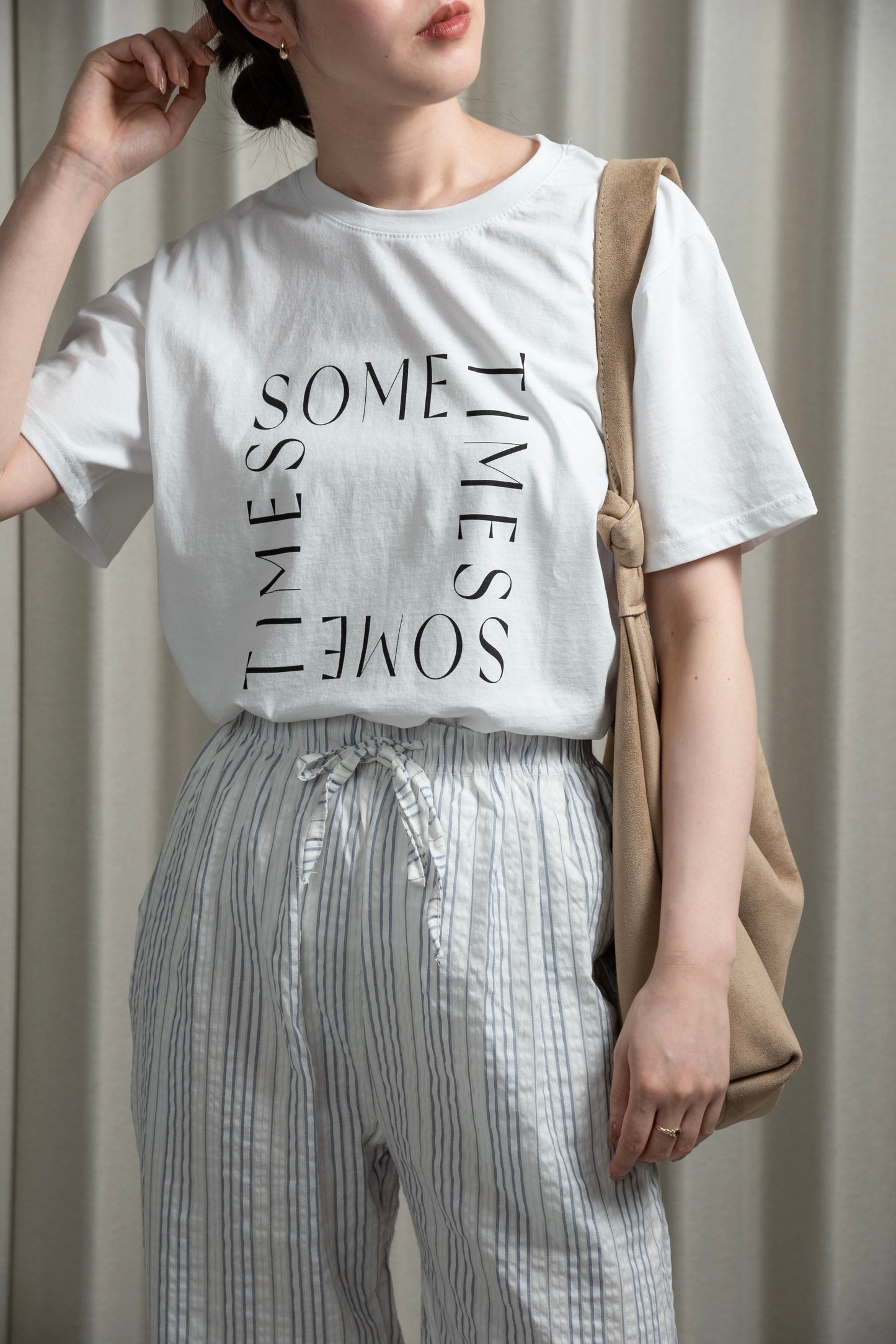 square logo t shirt