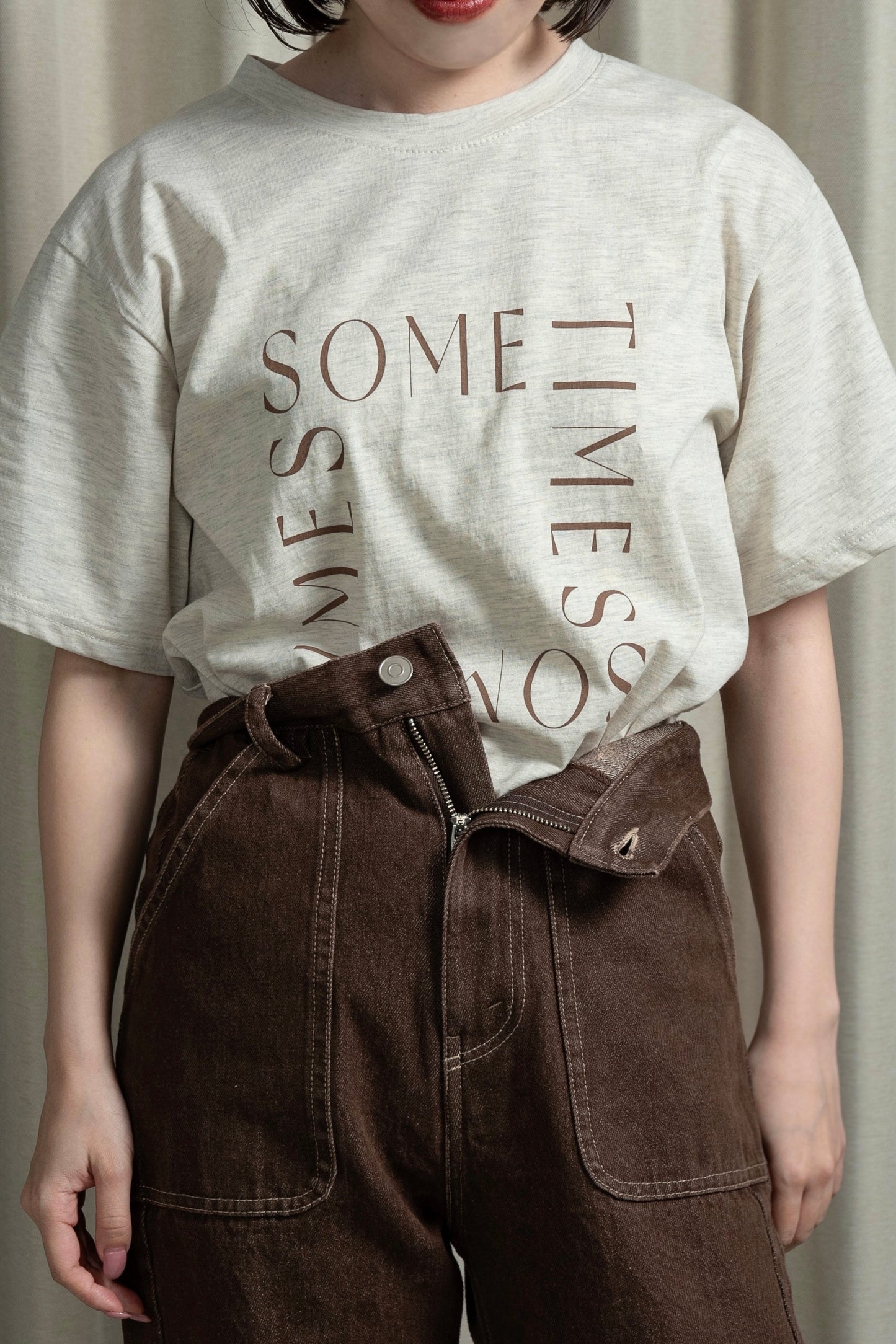 square logo t shirt