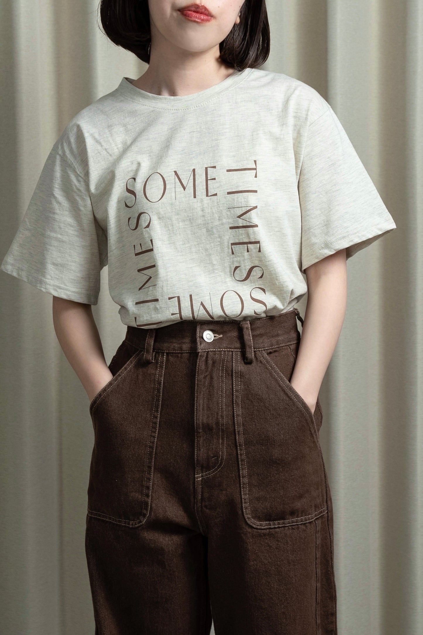 square logo t shirt