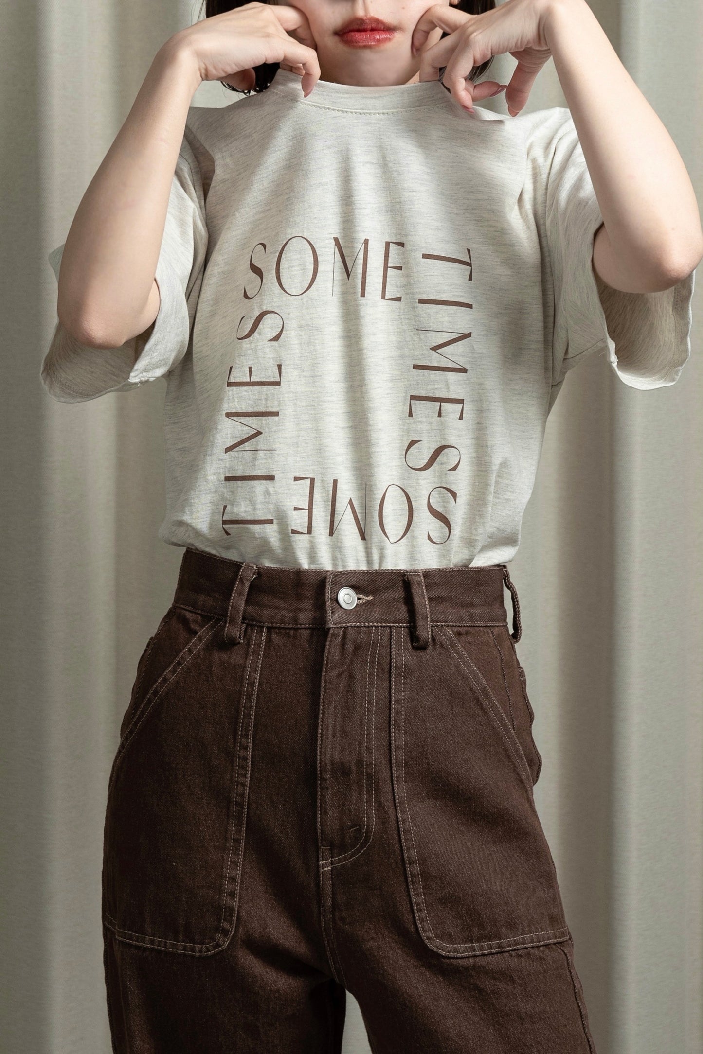 square logo t shirt