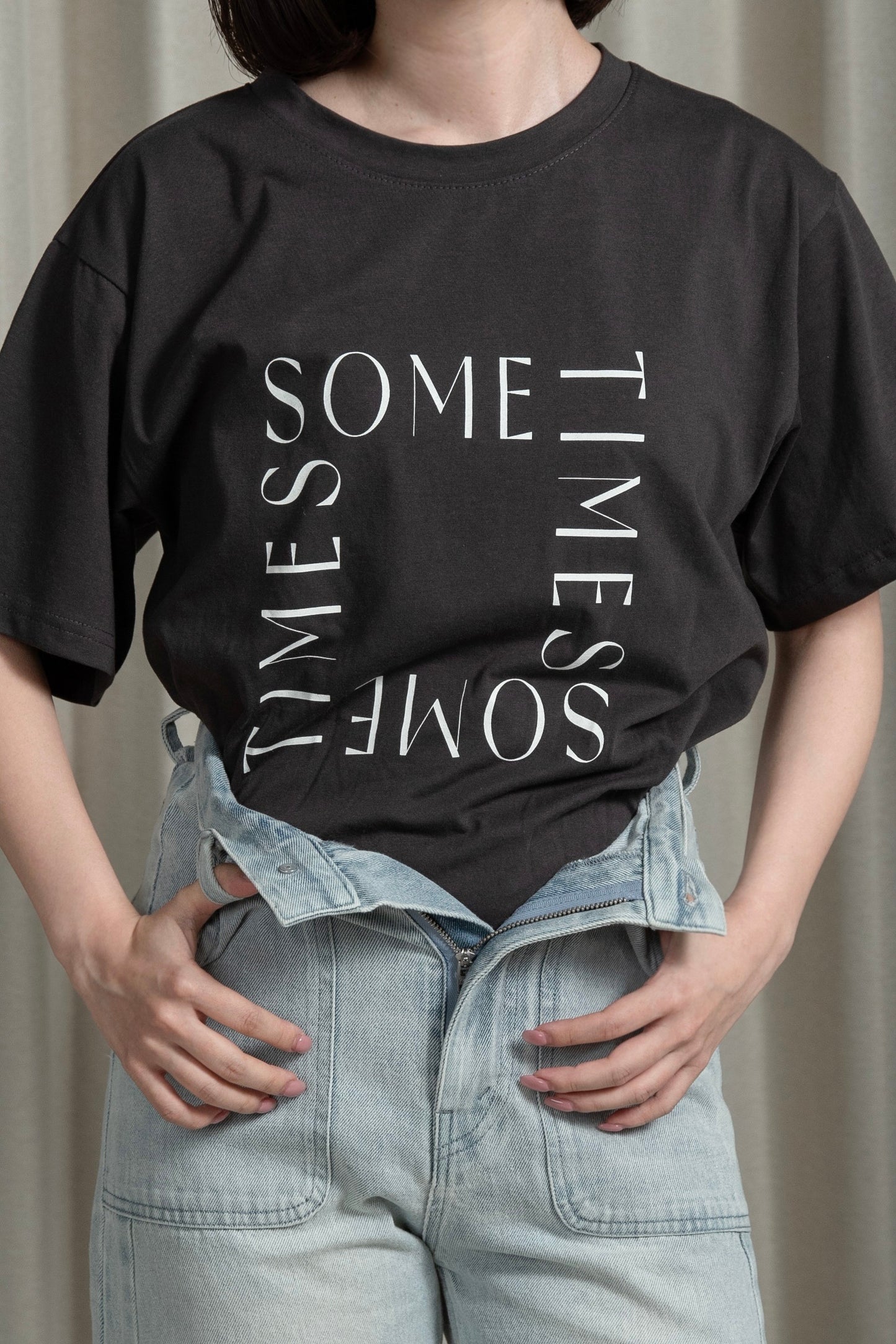 square logo t shirt