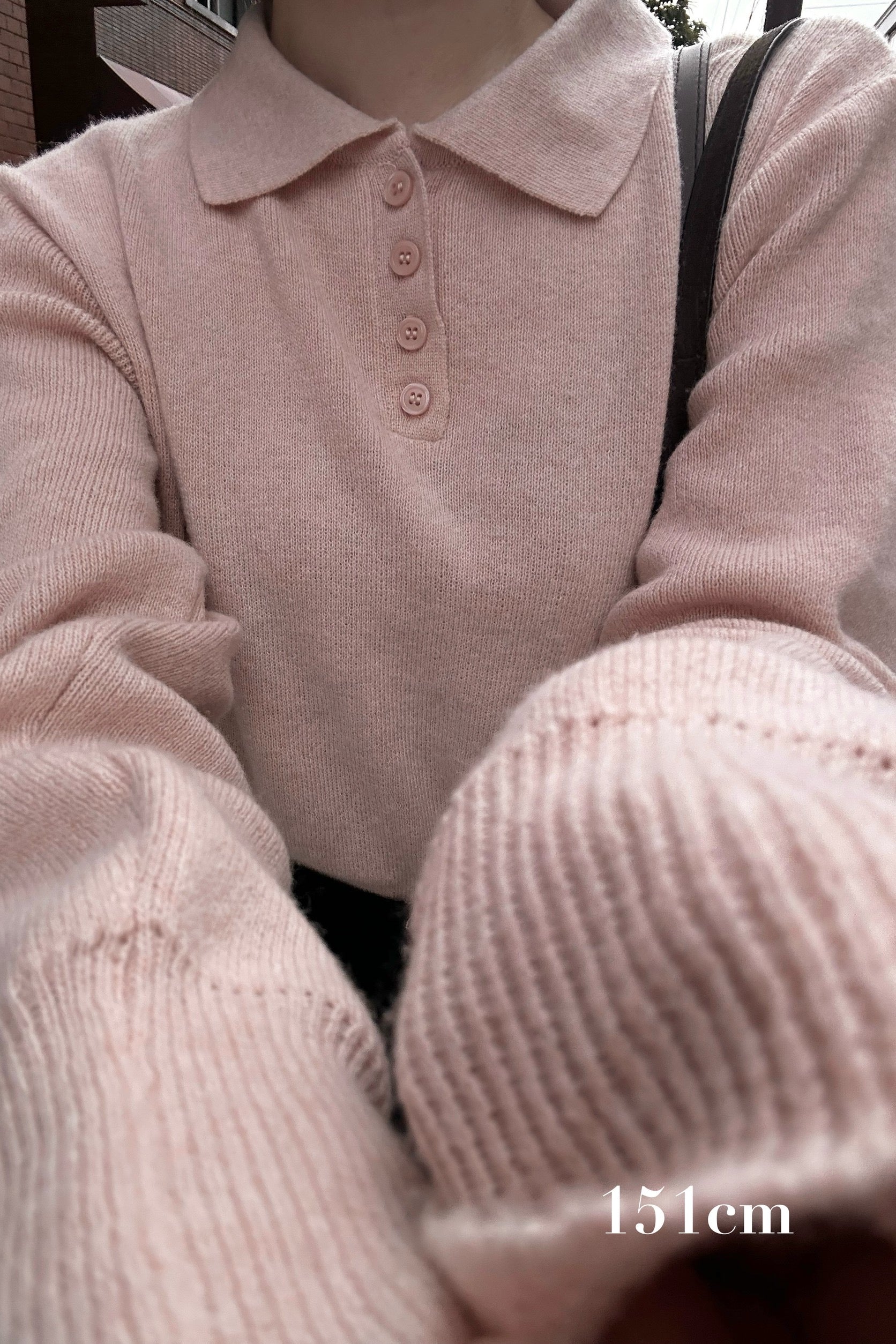 simple polo rafu knit pullover – eim online（エイム オンライン）