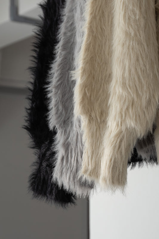 shaggy fluffy knit