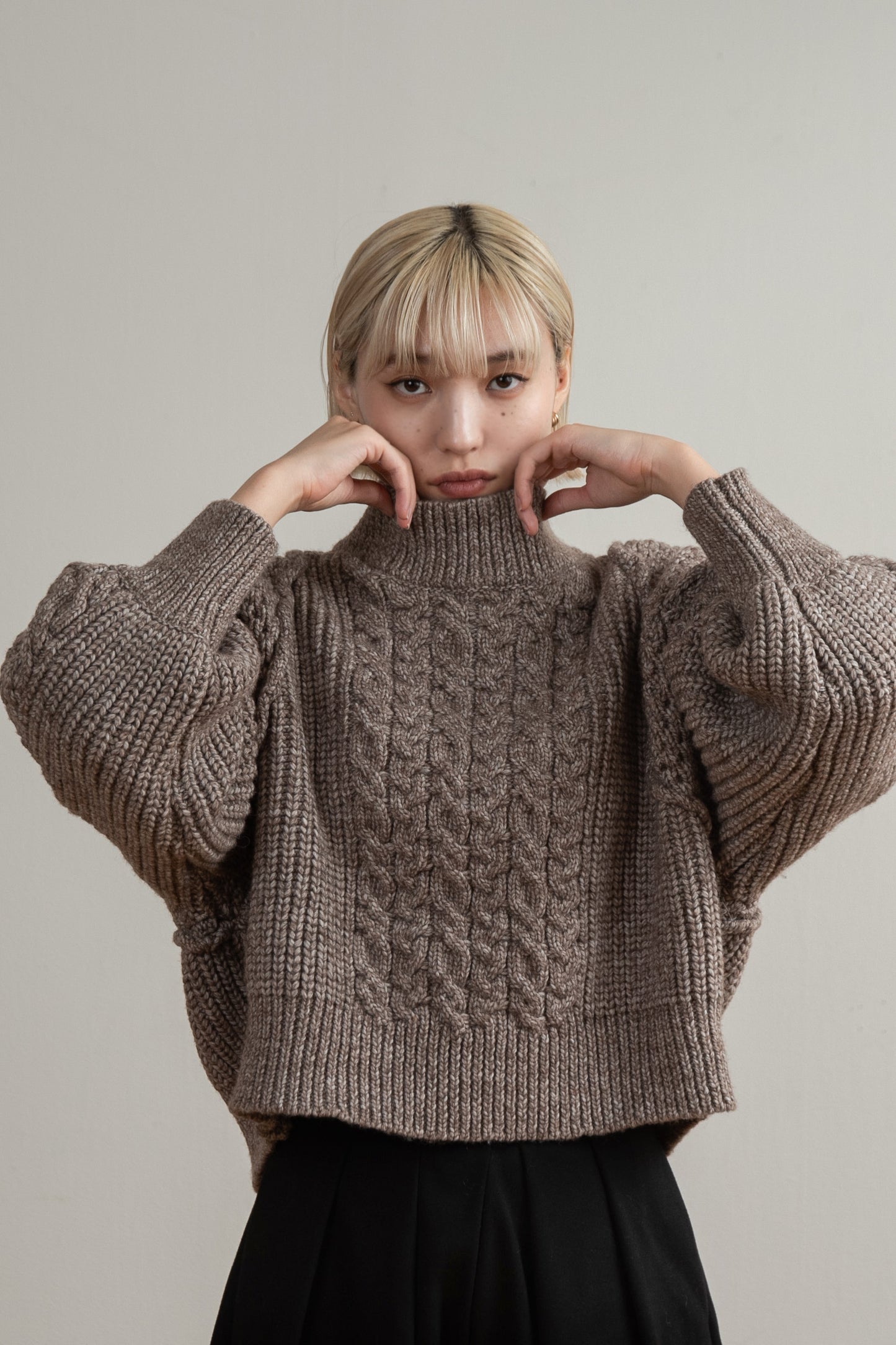 cable mix volume knit