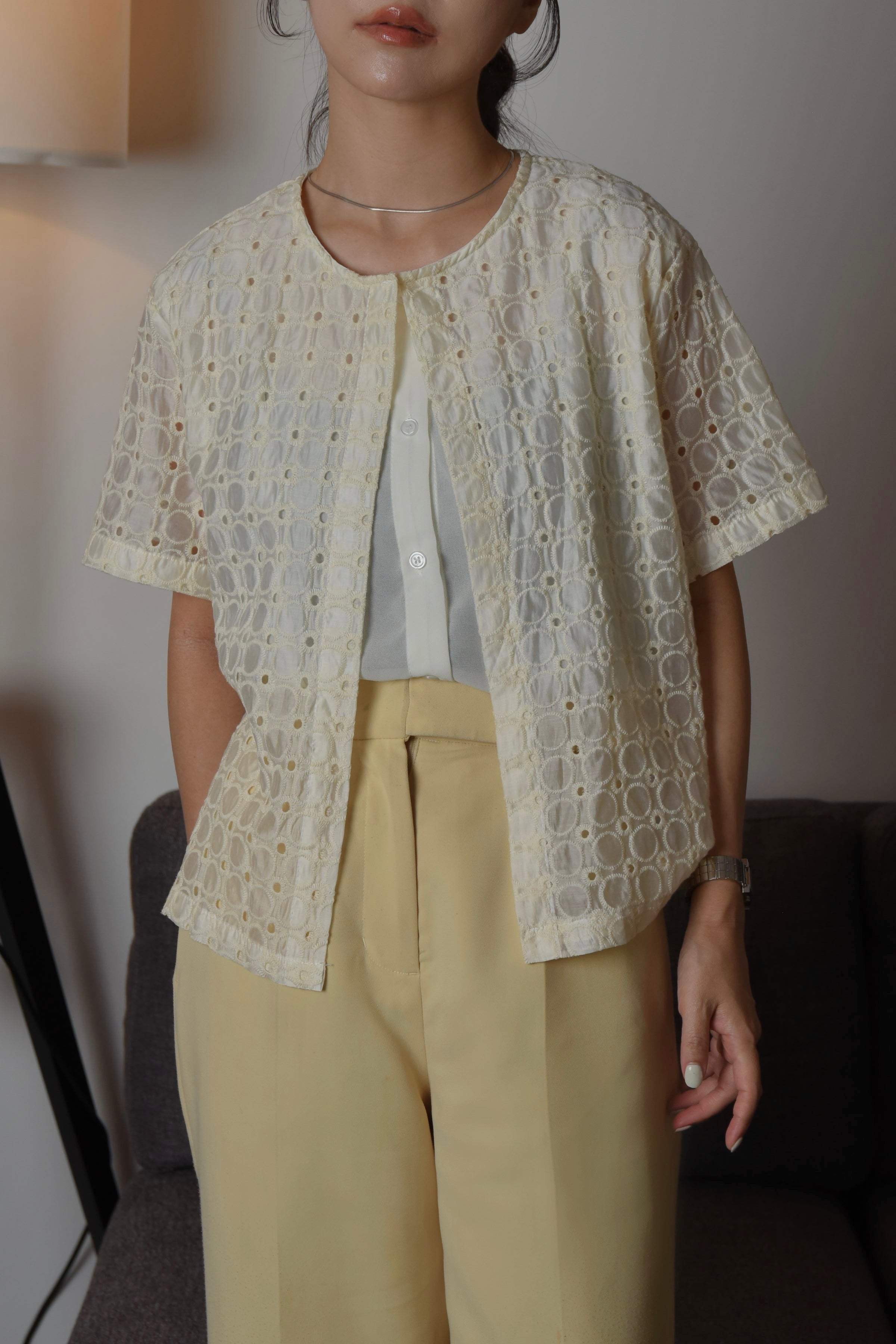 belted pants – eim online（エイム オンライン）