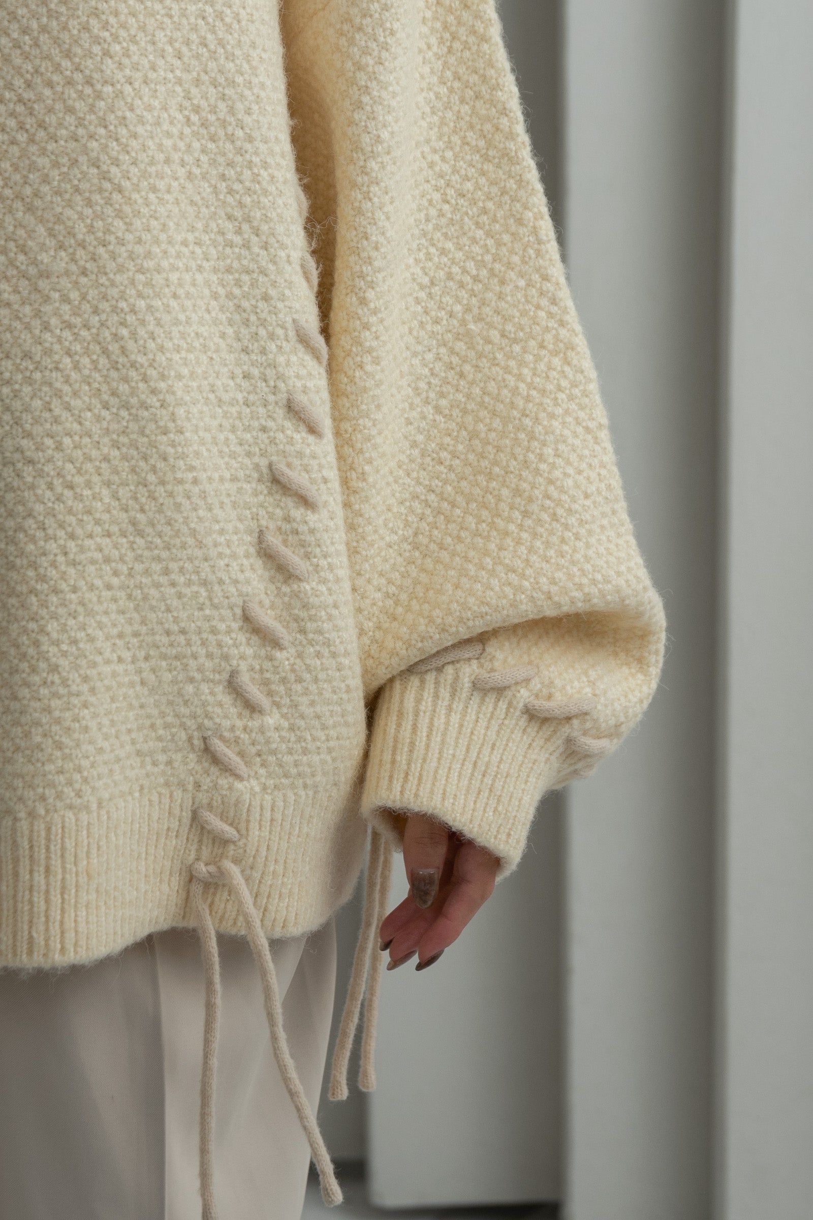 cord stitch volume knit – eim online（エイム オンライン）