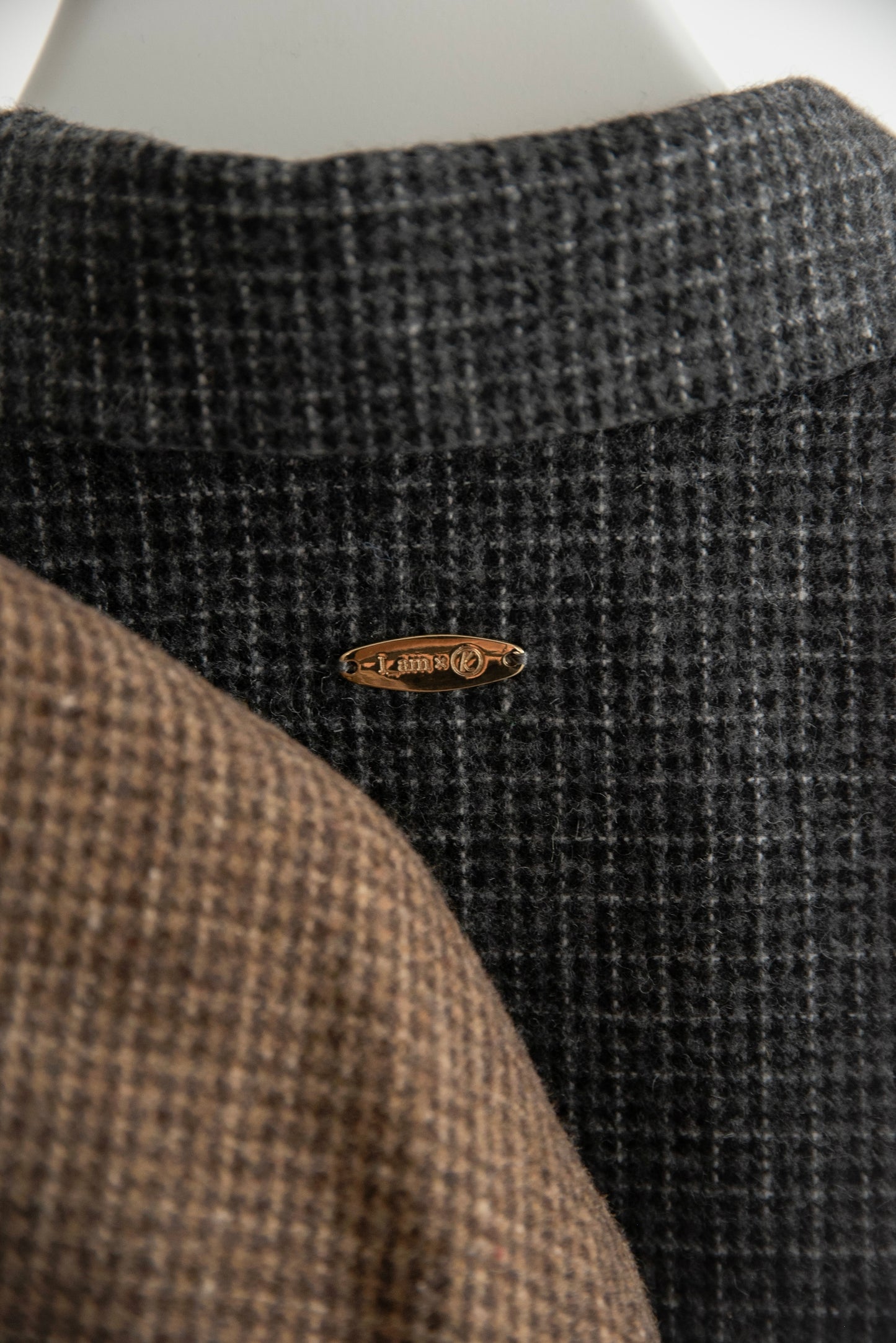 classic check jacket【I_am × kimina】